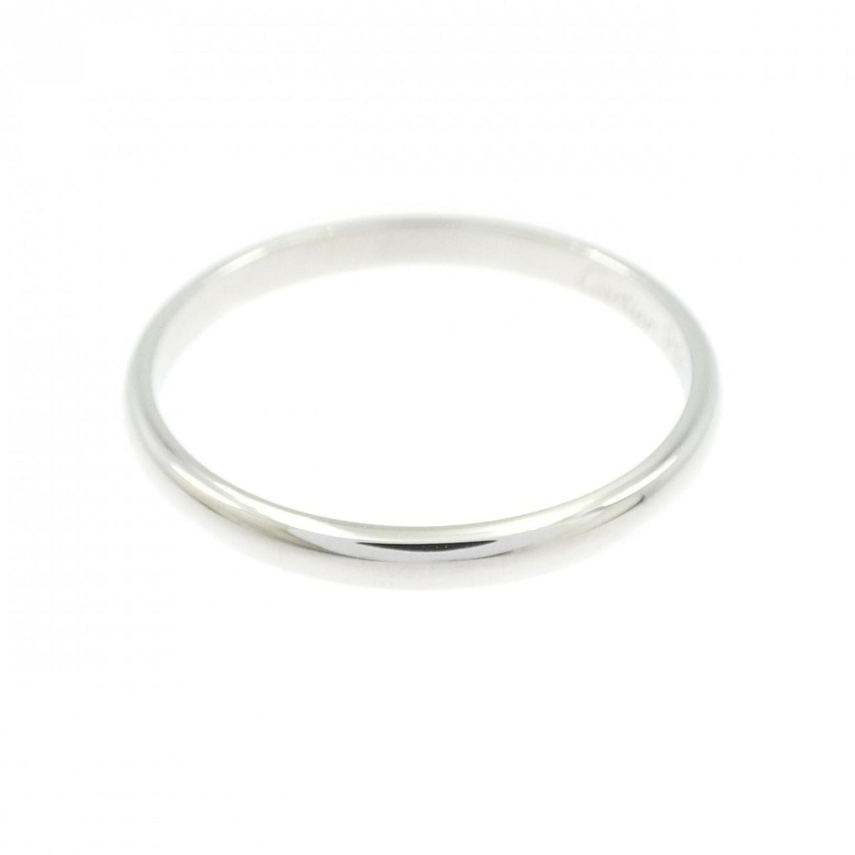 Cartier Platinum 950 Band Ring (Pre-Owned)