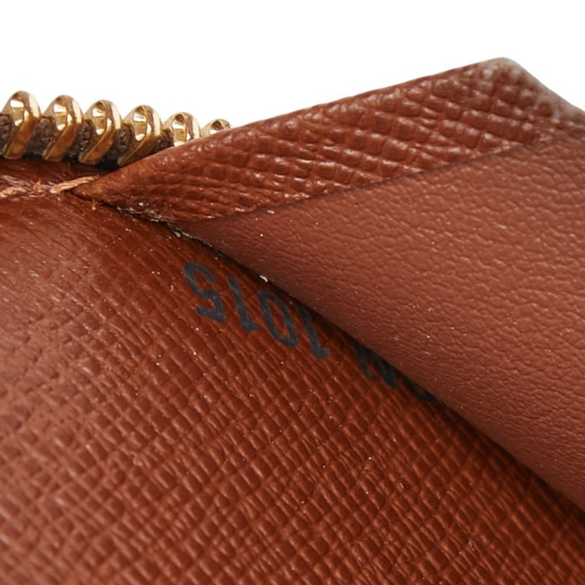 Louis Vuitton Brown Pvc Leather Long Wallet (Bi-Fold) (Pre-Owned)