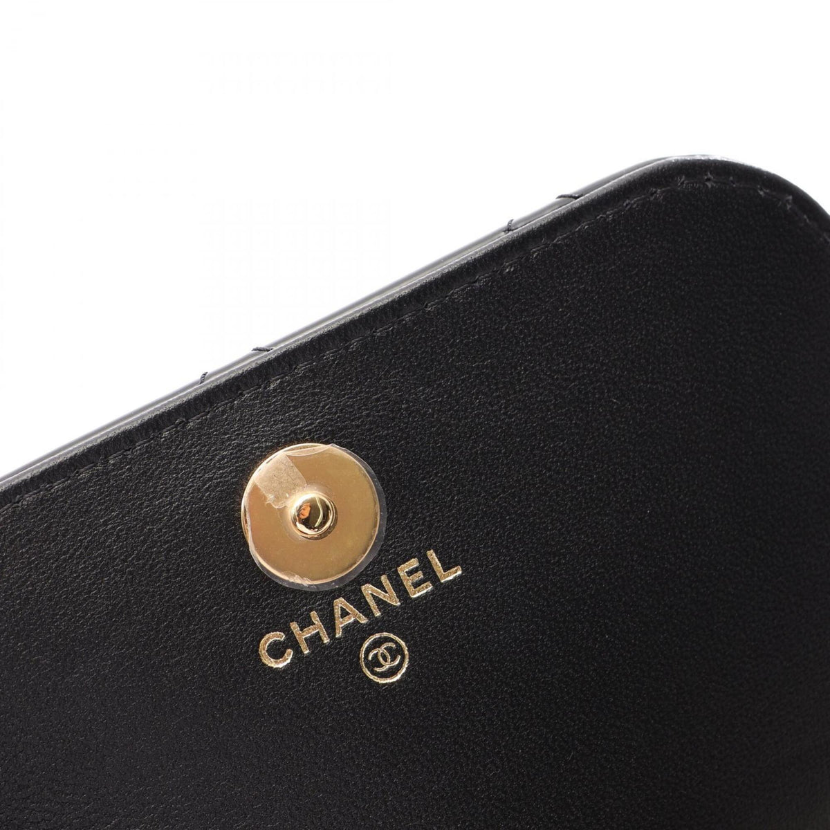 Chanel Black Patent Leather Handbag Shoulder Bag (Pre-Owned)