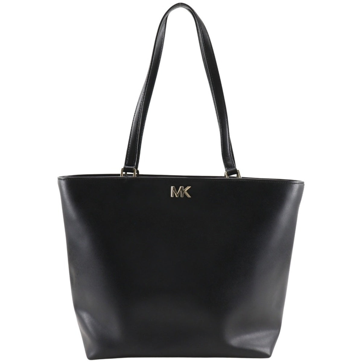 Michael Kors Black Leather Tote Bag (Pre-Owned)