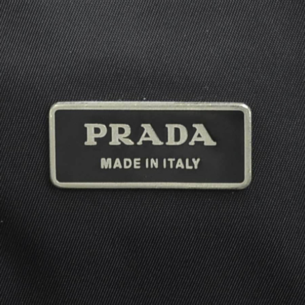 Prada Black Nylon Backpack (Pre-Owned)