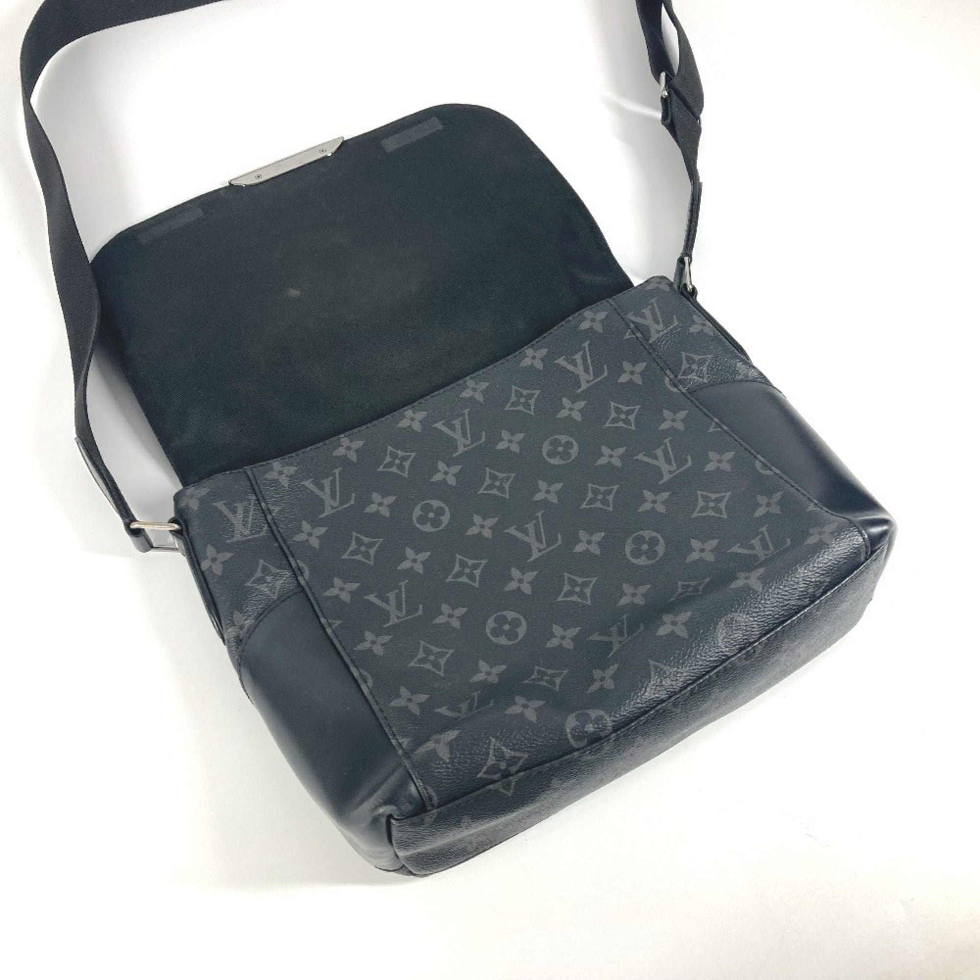 Louis Vuitton Black Monogram Eclipse Monogram Eclipse Shoulder Bag Tote Bag (Pre-Owned)