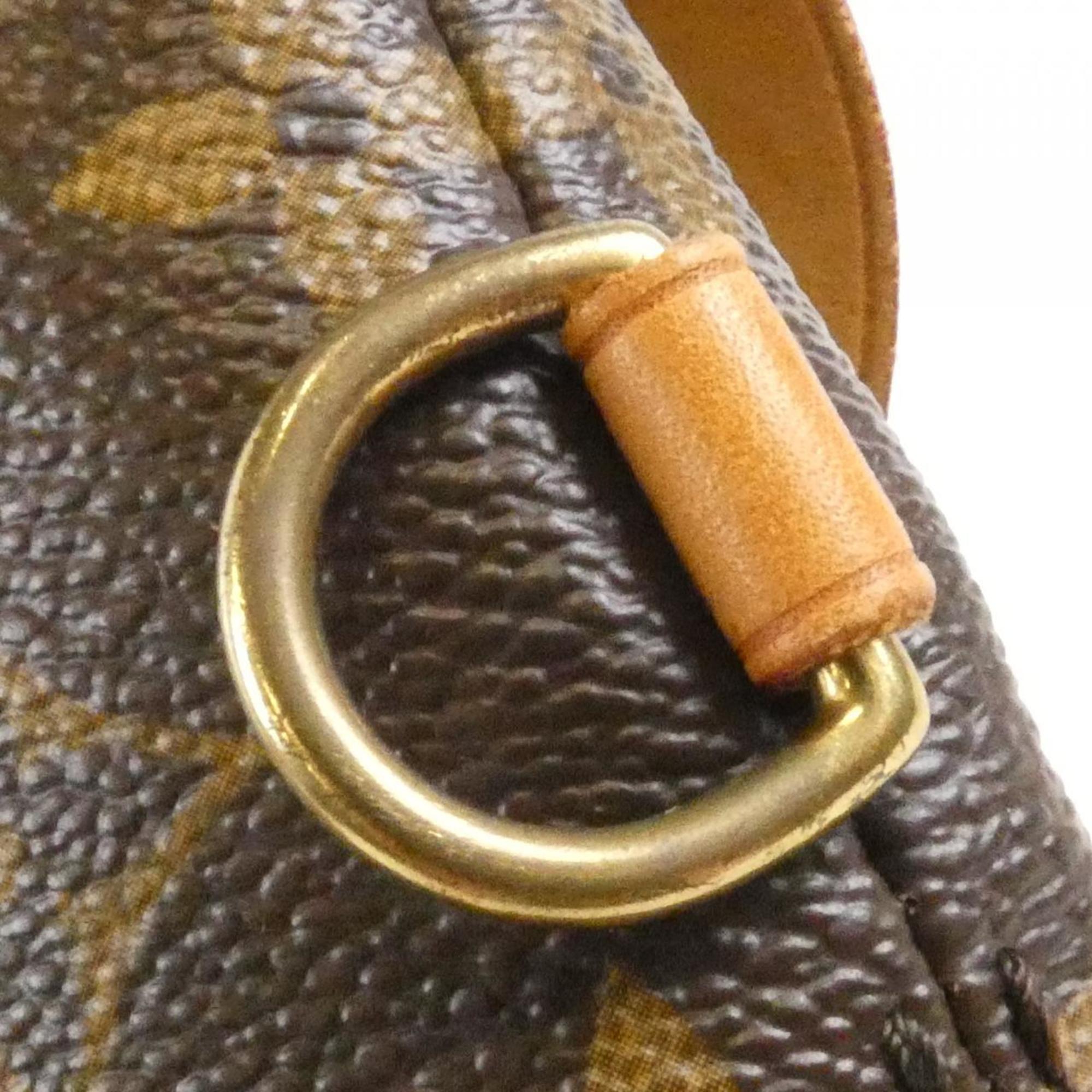Louis Vuitton Brown Coated Canvas Handbag (Pre-Owned)