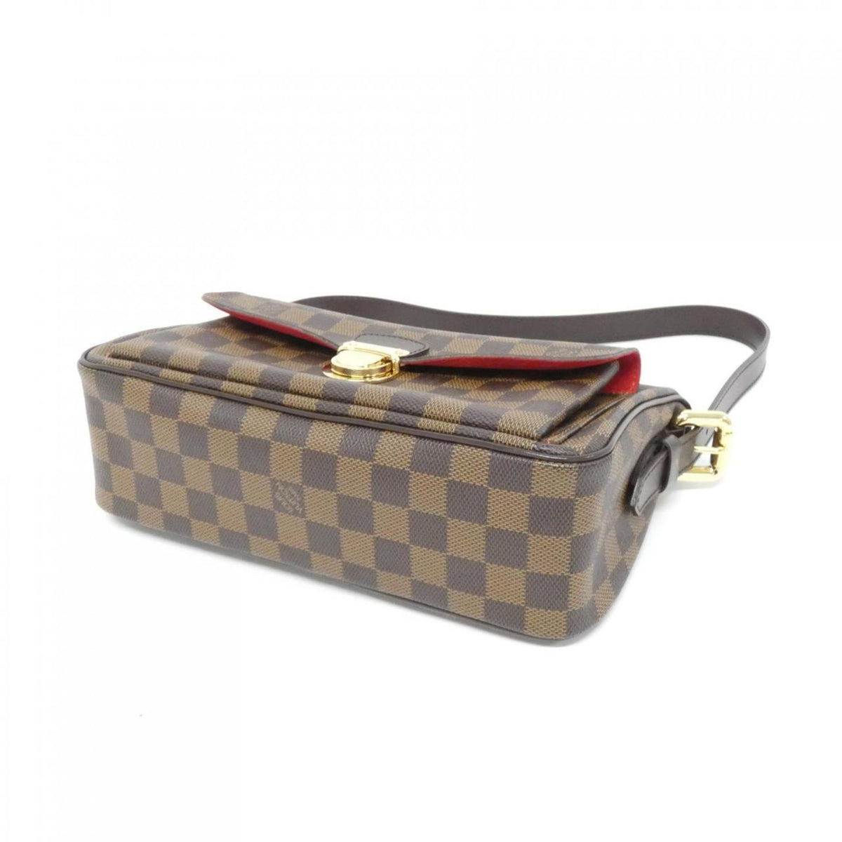 Louis Vuitton Ebene Coated Canvas Shoulder Bag (Pre-Owned)
