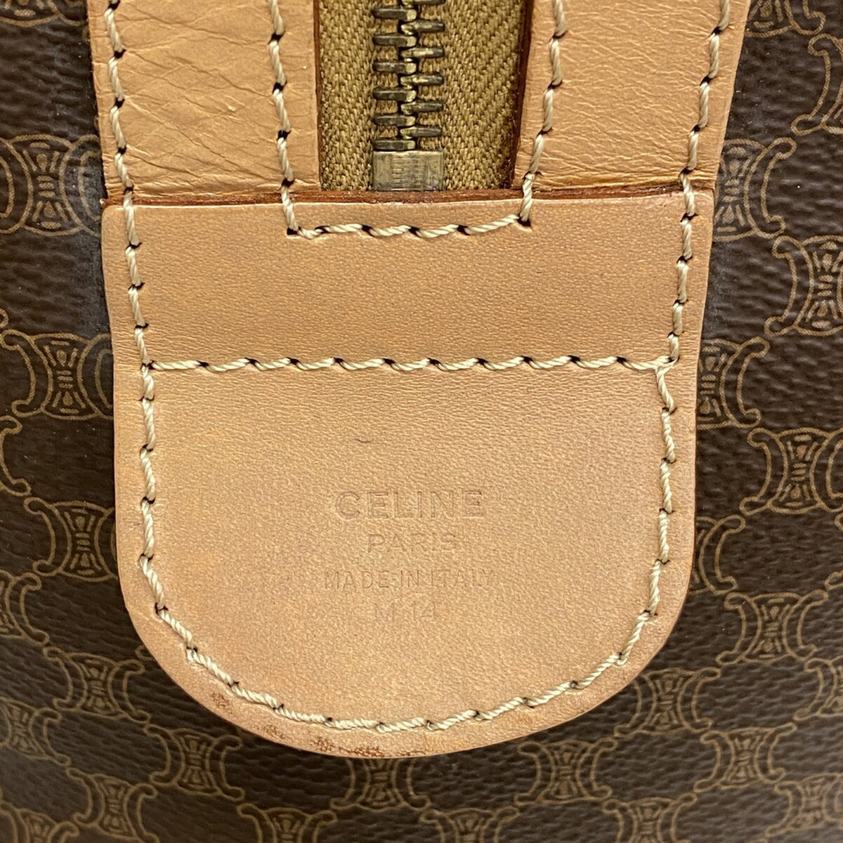 Unspecified Brown Pvc Boston Bag (Pre-Owned)