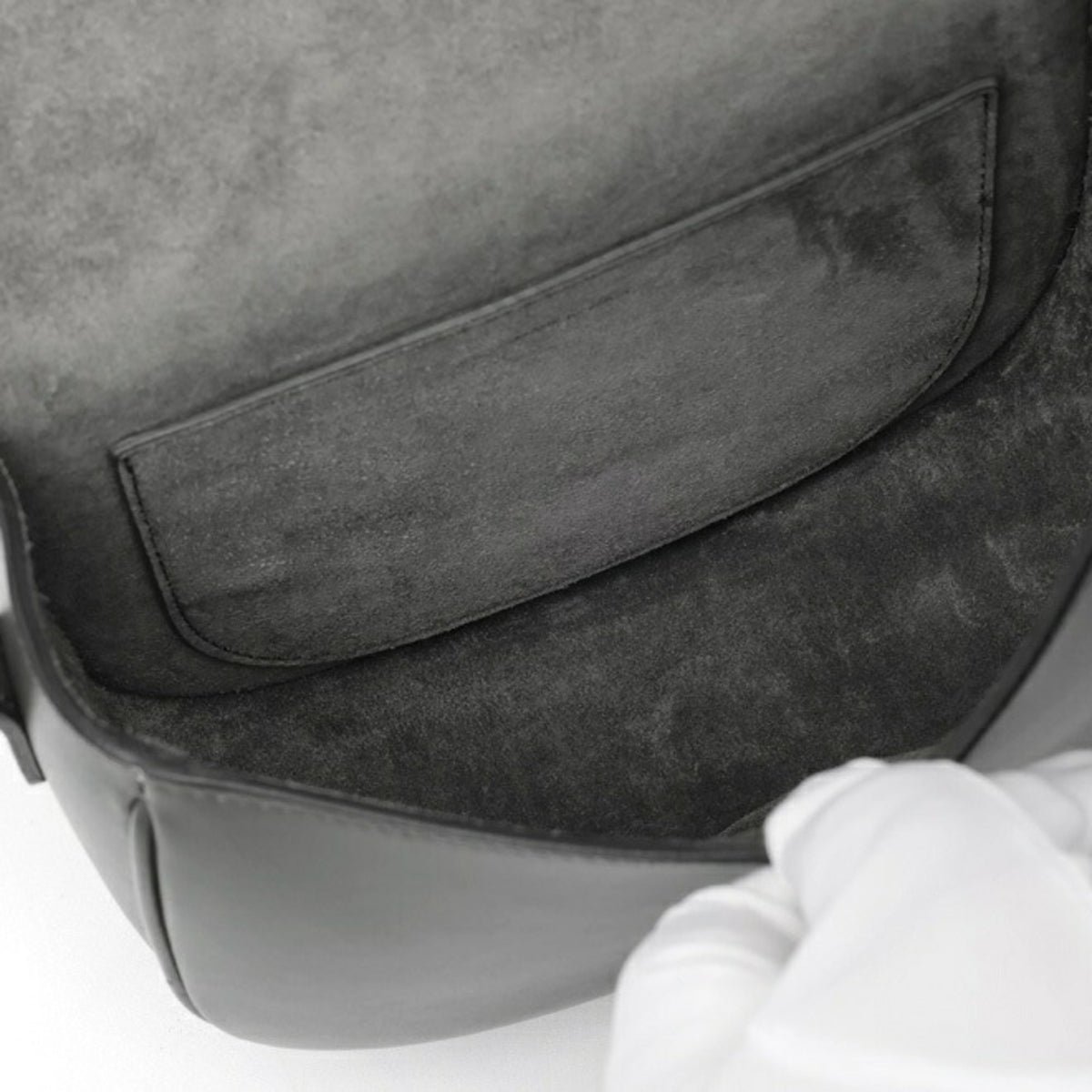 Celine Gray Leather Shoulder Bag (Pre-Owned)