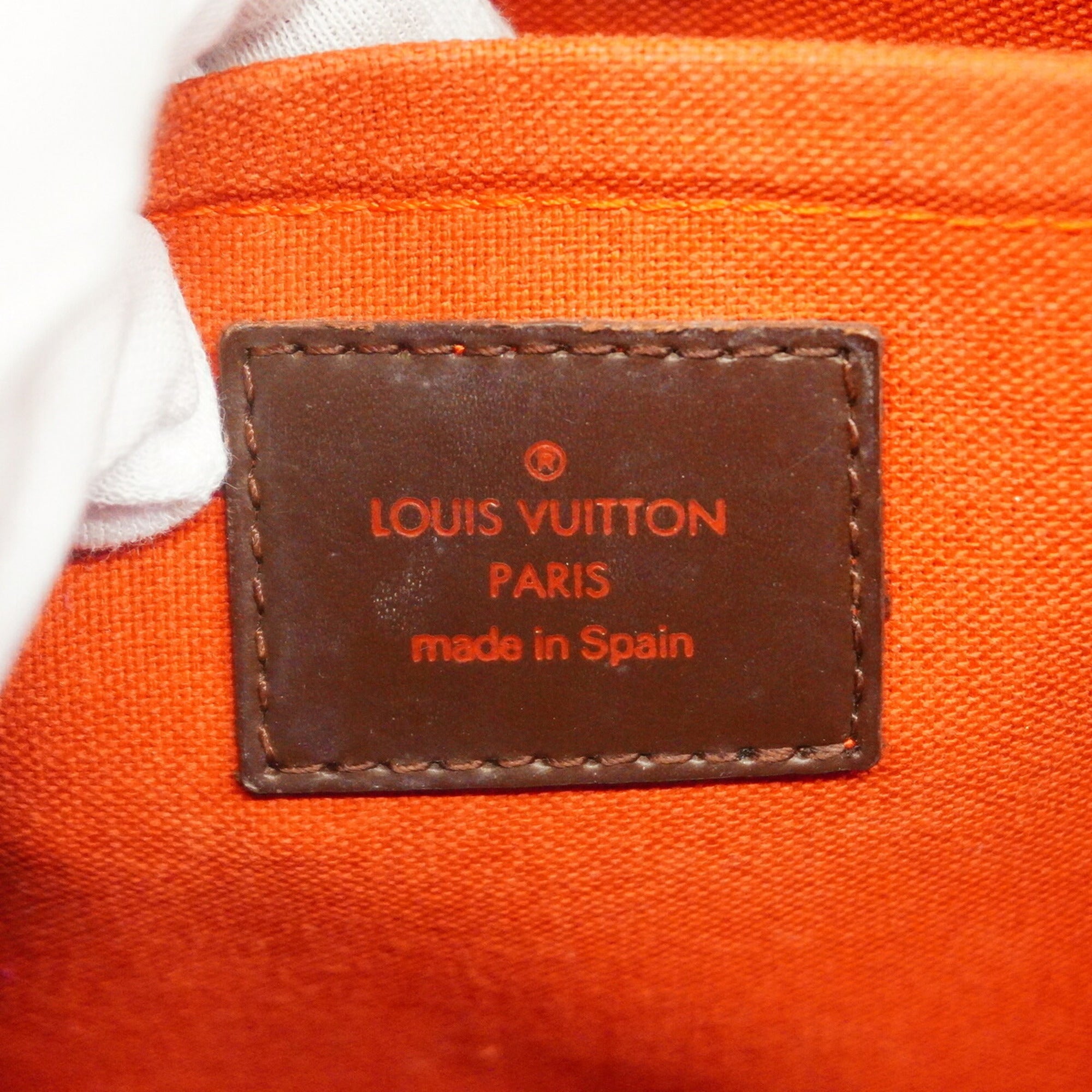 Louis Vuitton Ebene Handbag (Pre-Owned)