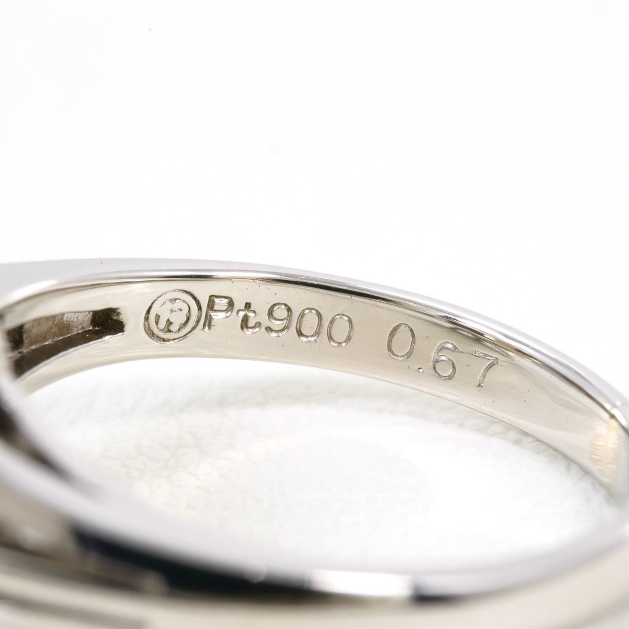 Unbranded Platinum Platinum 900 Band Ring (Pre-Owned)