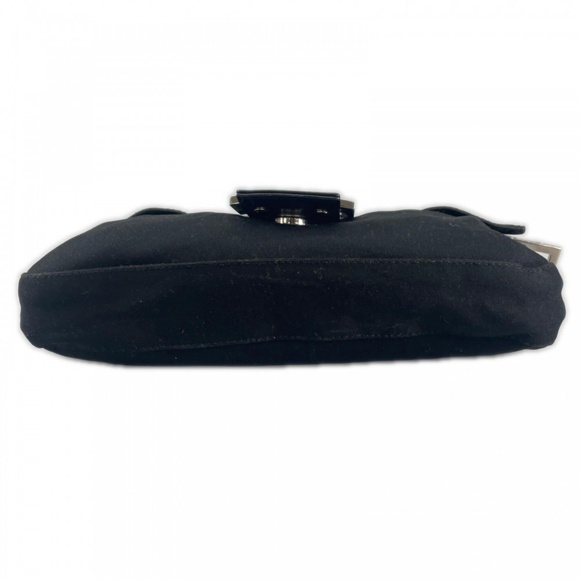 Fendi Black Satin Handbag (Pre-Owned)