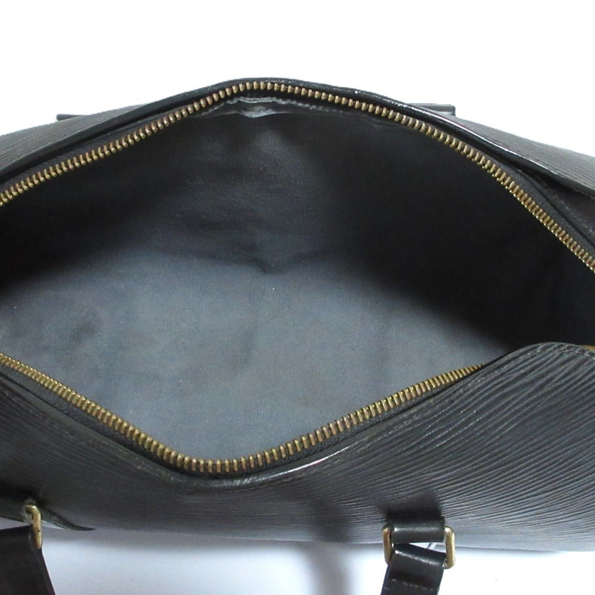 Louis Vuitton Black Noir Epi Leather Handbag (Pre-Owned)