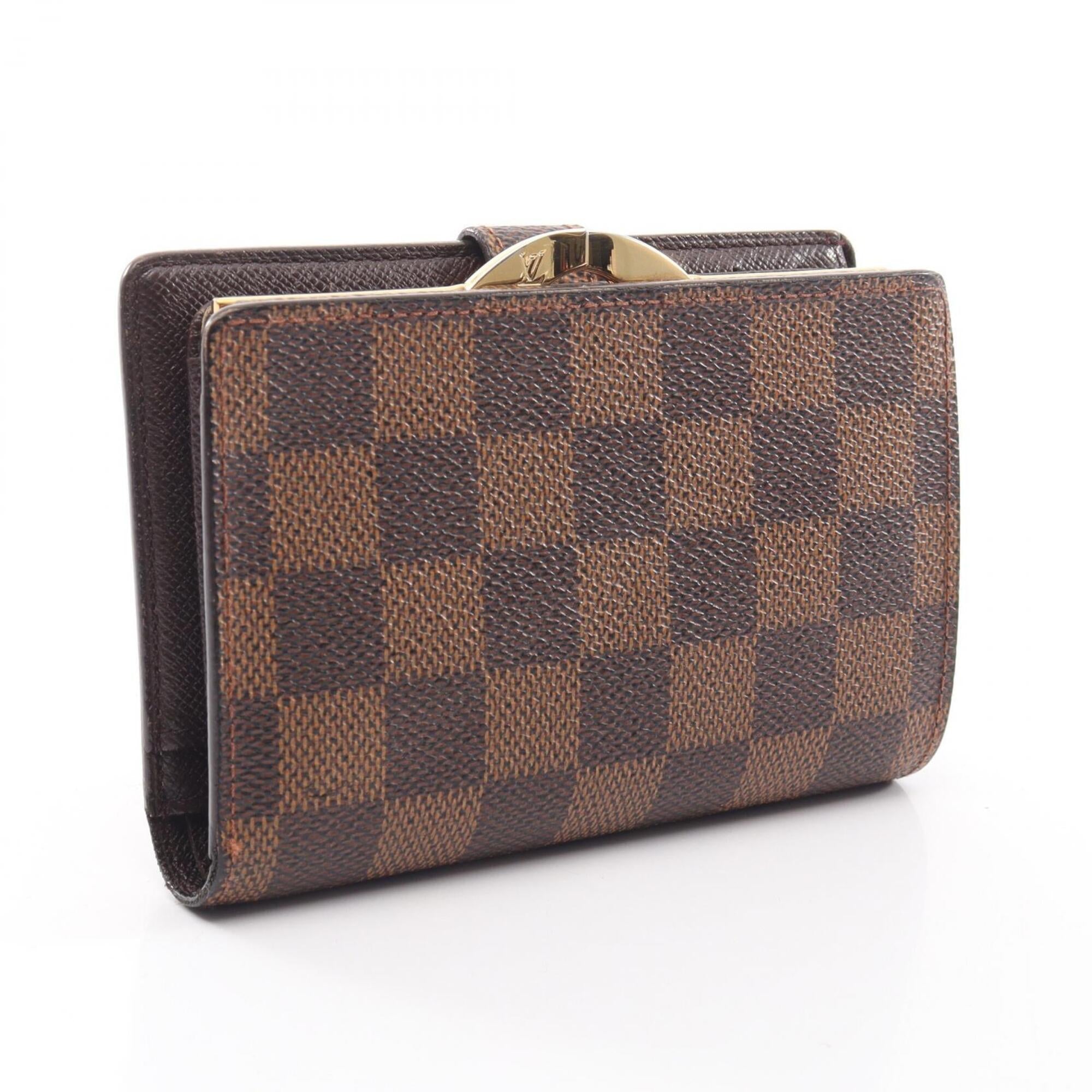 Louis Vuitton Brown Pvc Wallet (Bi-Fold) (Pre-Owned)