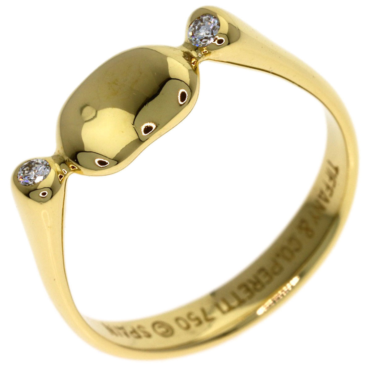Tiffany Yellow Gold (18K) Band Ring (Pre-Owned)