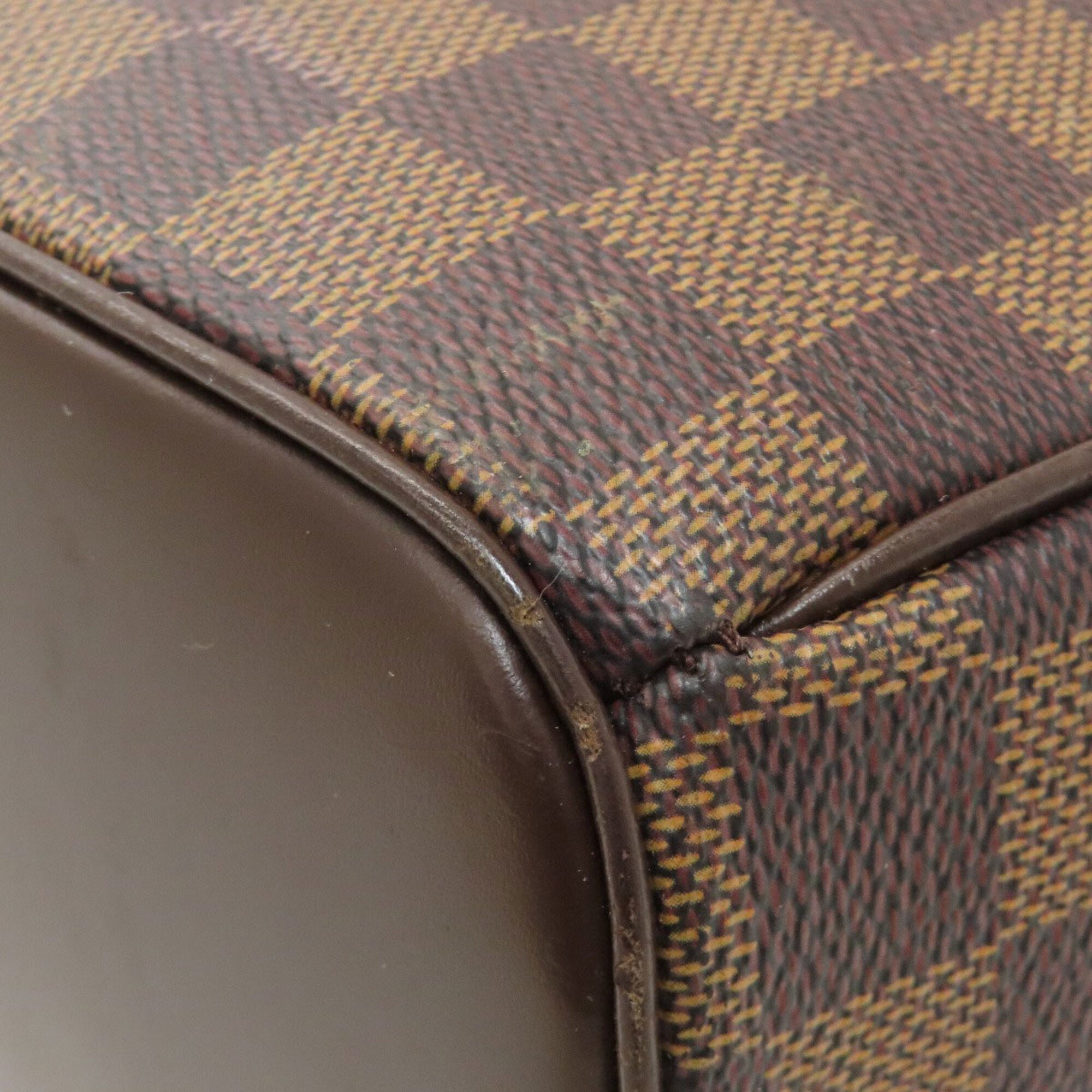 Louis Vuitton Brown Damier Canvas Ebene Damier Canvas Shoulder Bag (Pre-Owned)