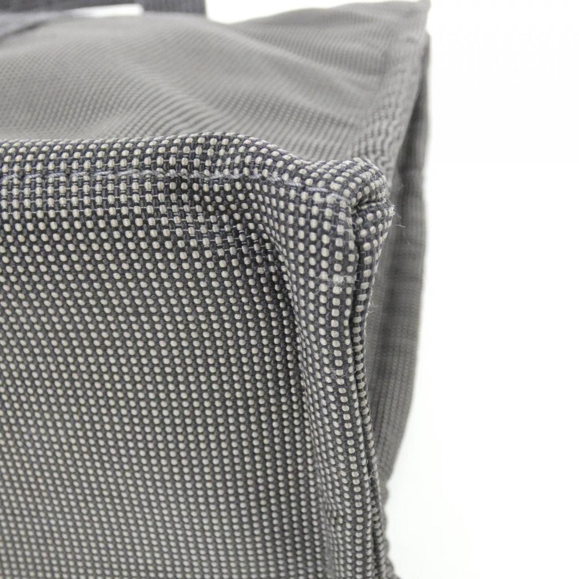 Hermes Black Canvas Handbag (Pre-Owned)