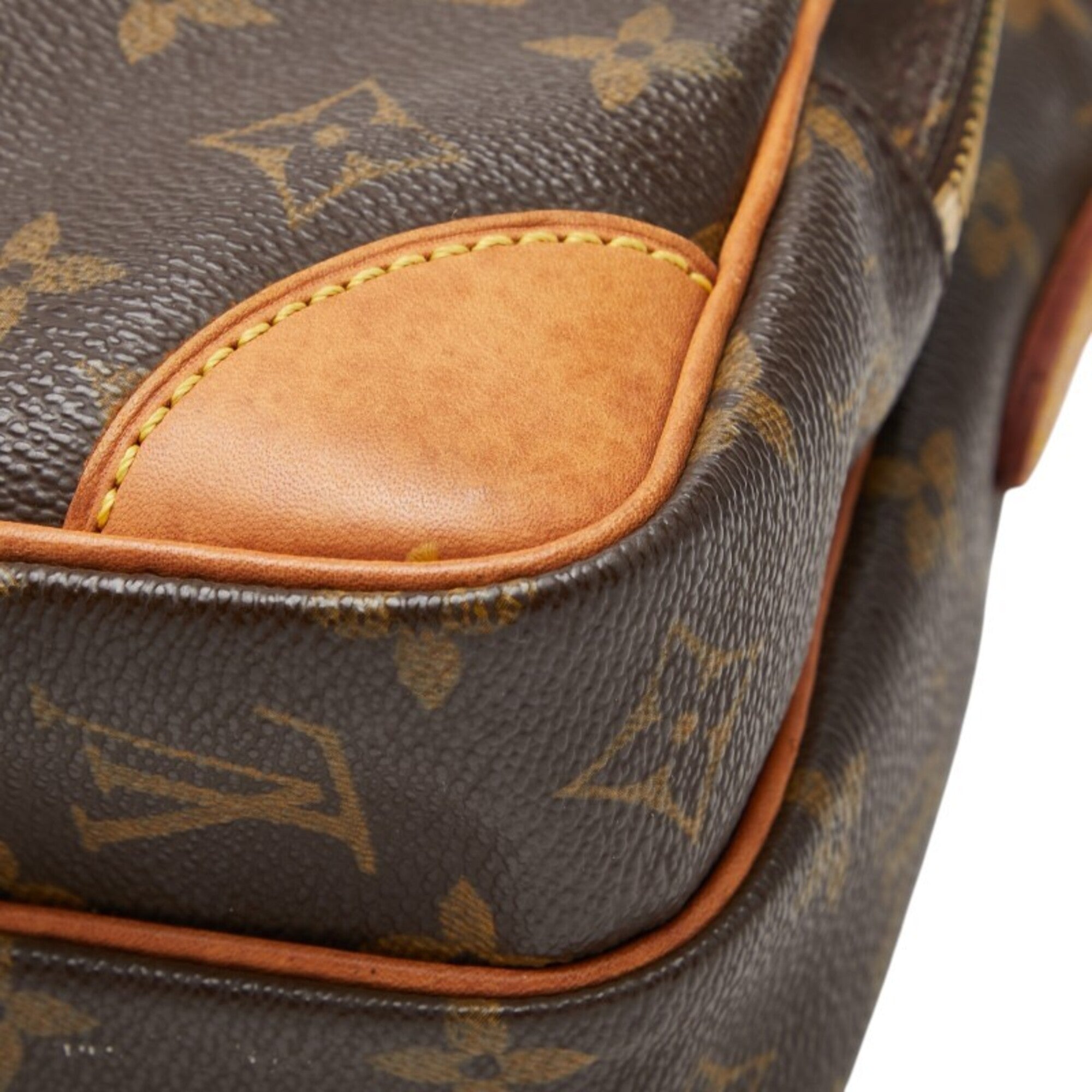 Louis Vuitton Monogram Brown Pvc Leather Shoulder Bag (Pre-Owned)