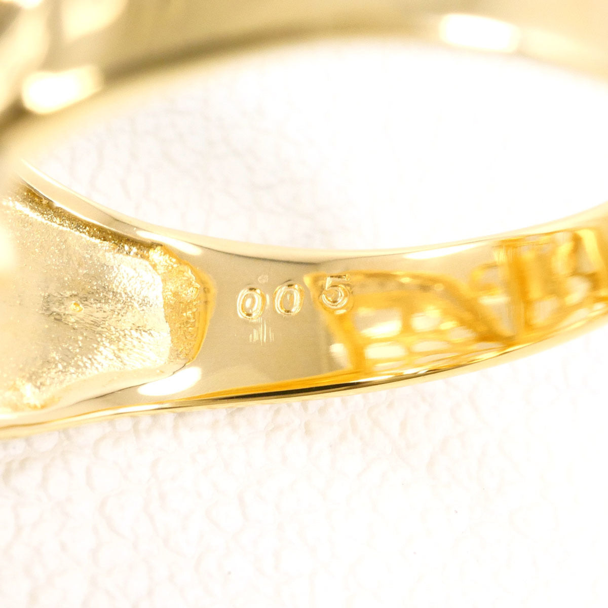Unbranded Platinum Yellow Gold Yellow Gold (18K) Platinum 900 Band Ring (Pre-Owned)