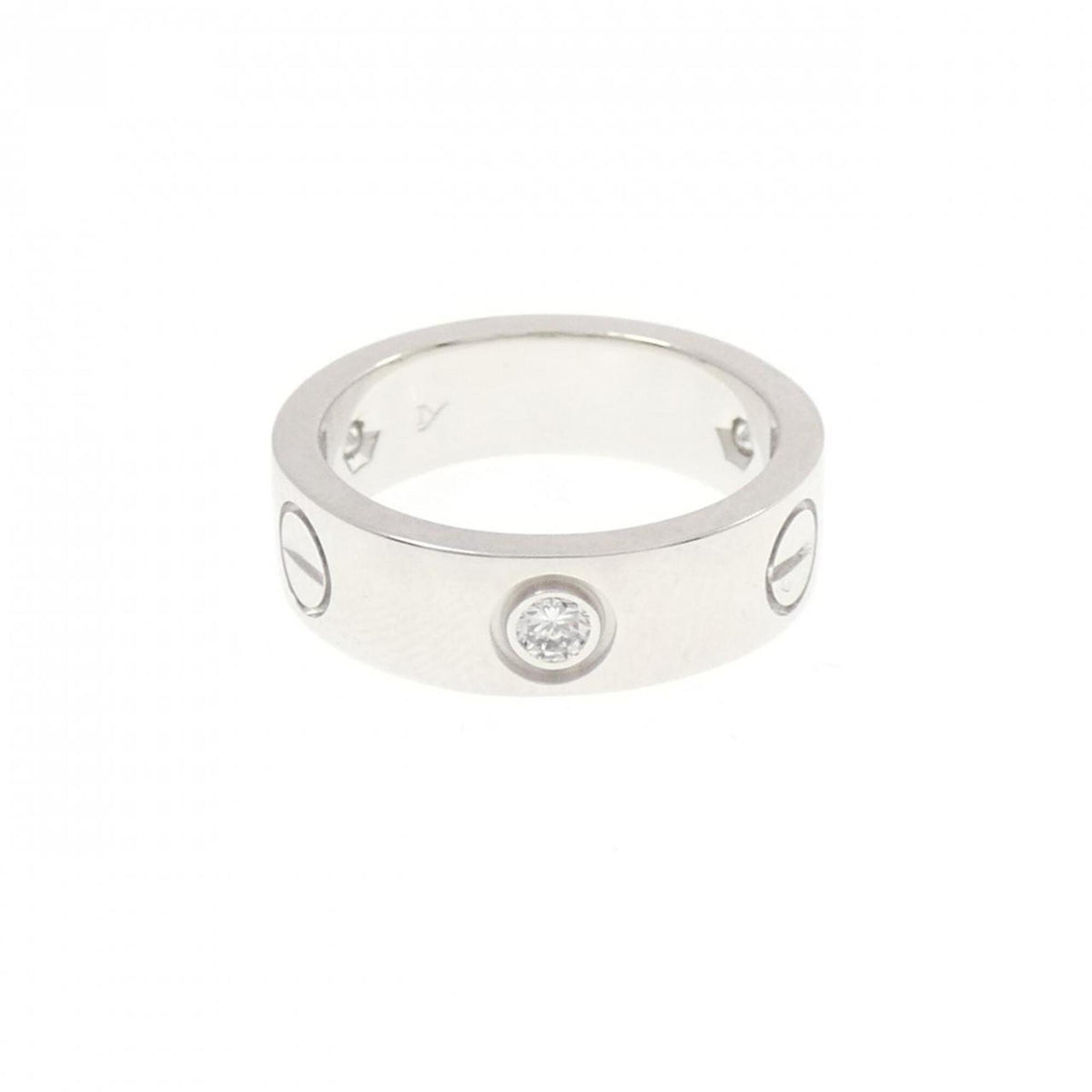 Cartier Love White Gold (18K) Band Ring (Pre-Owned)