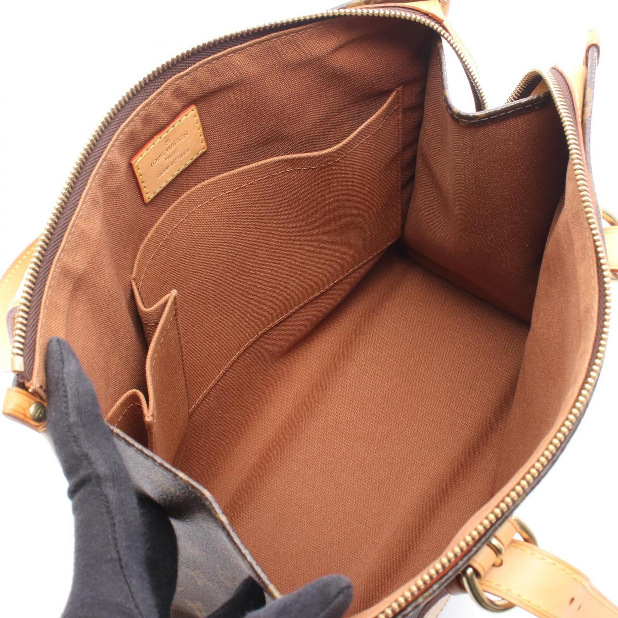 Louis Vuitton Brown Monogram Monogram Leather Handbag Tote Bag (Pre-Owned)