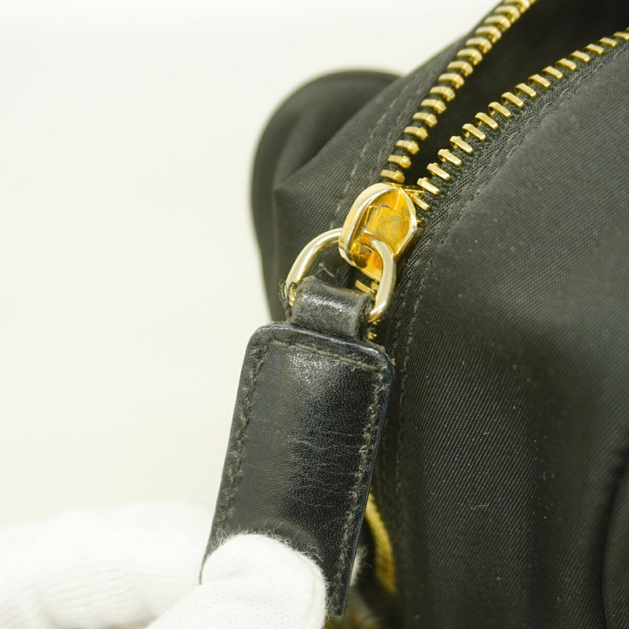 Fendi Black Nylon Handbag (Pre-Owned)