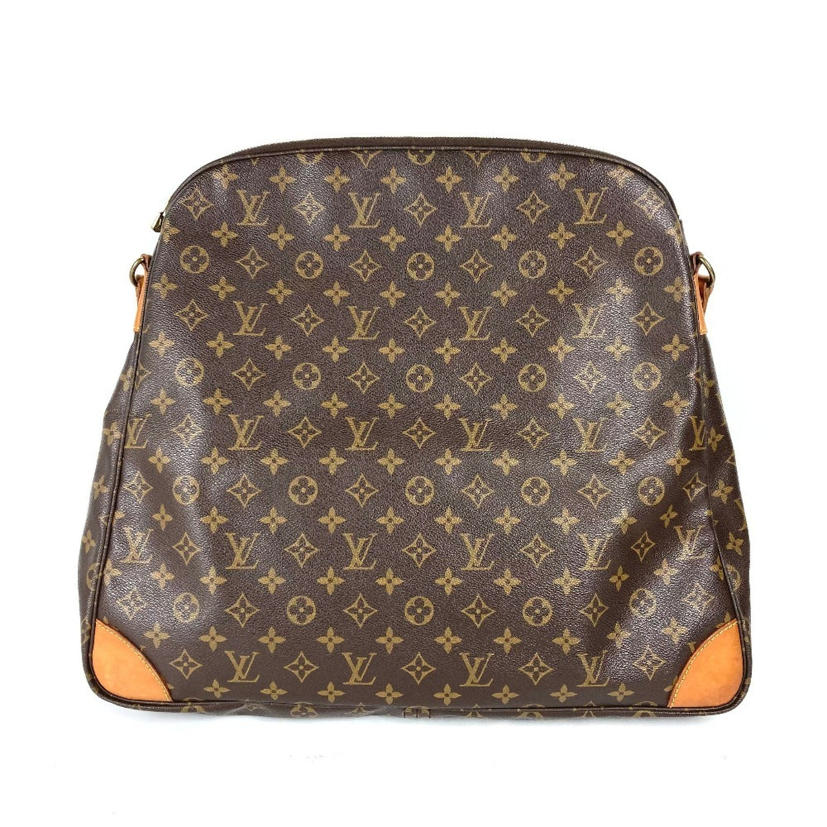 Louis Vuitton Brown Monogram Canvas Shoulder Bag Tote Bag (Pre-Owned)