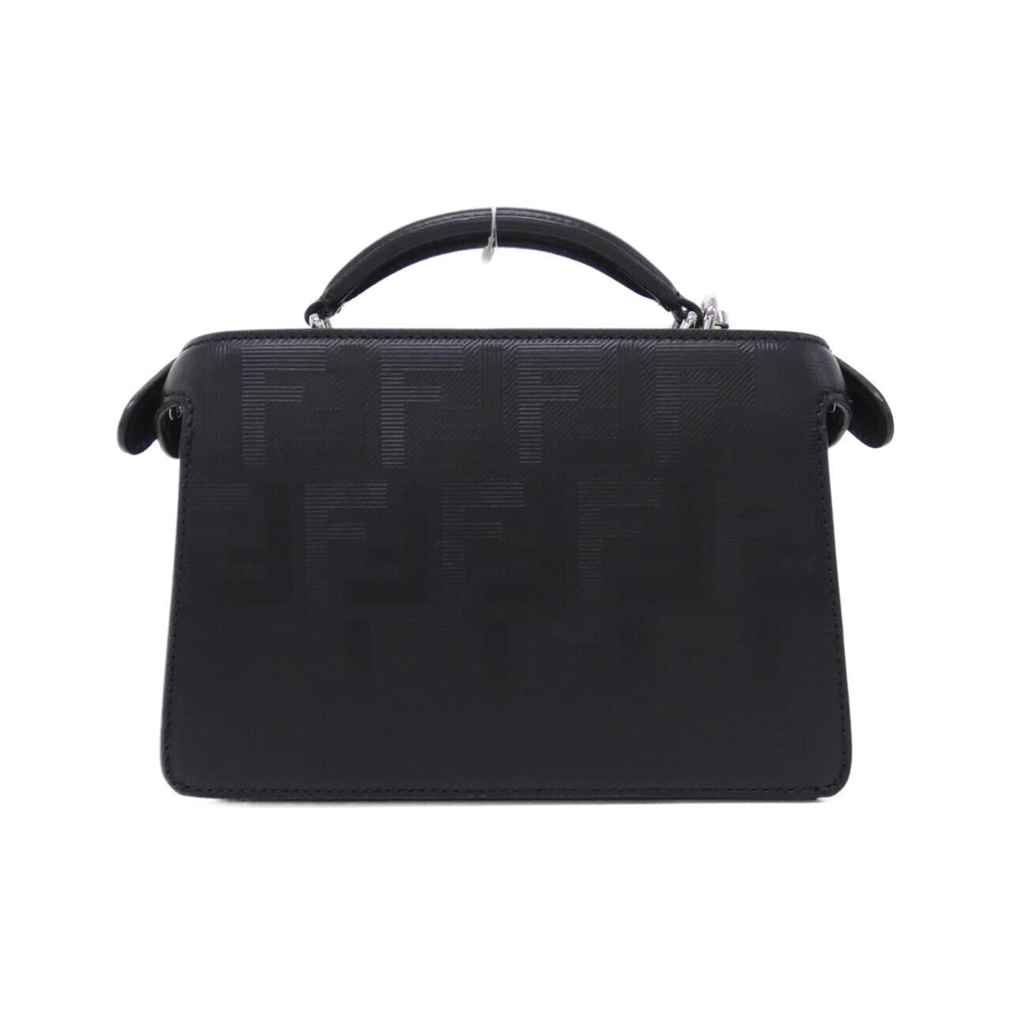 Fendi Black Leather Handbag (Pre-Owned)