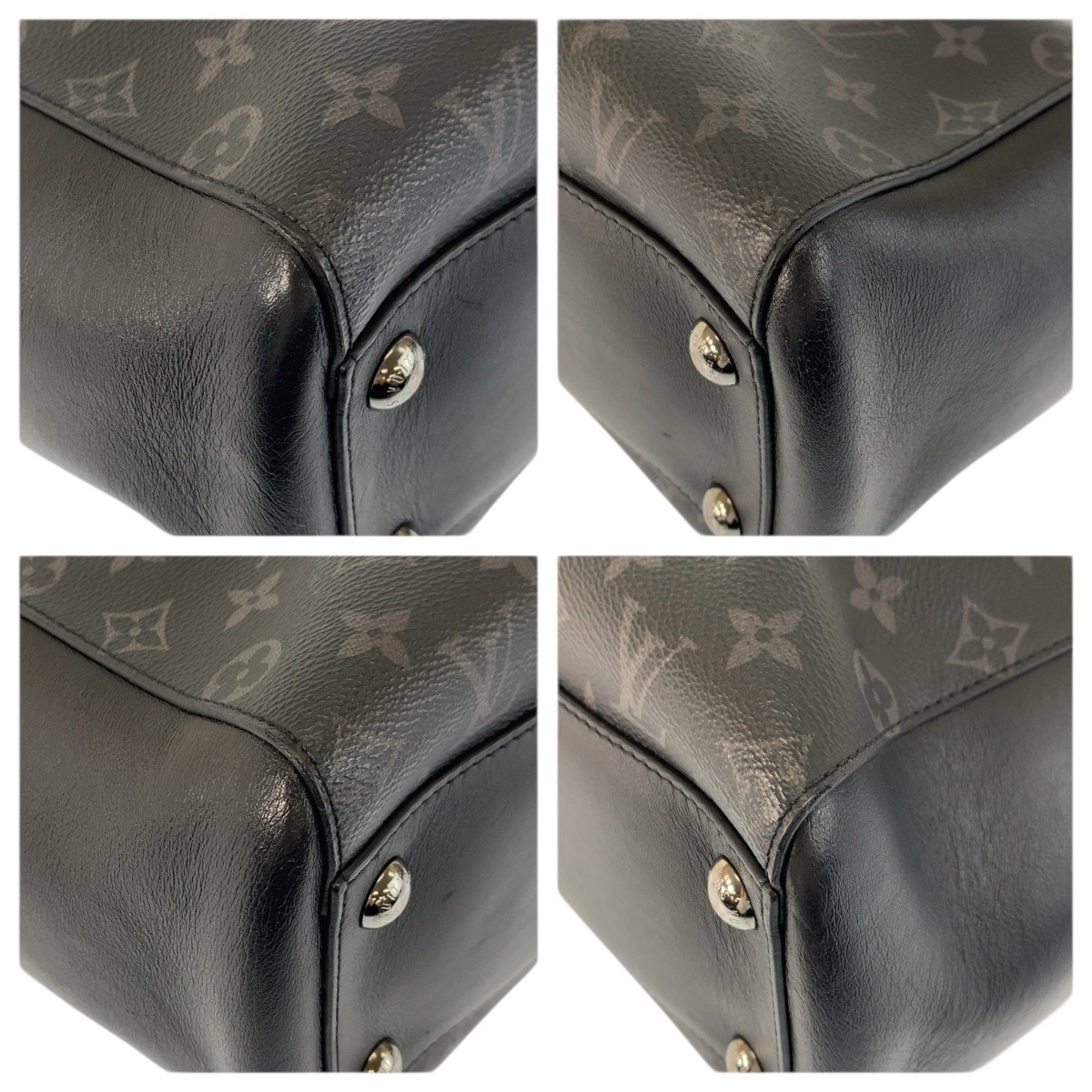 Louis Vuitton Black Monogram Eclipse Monogram Eclipse Tote Bag (Pre-Owned)