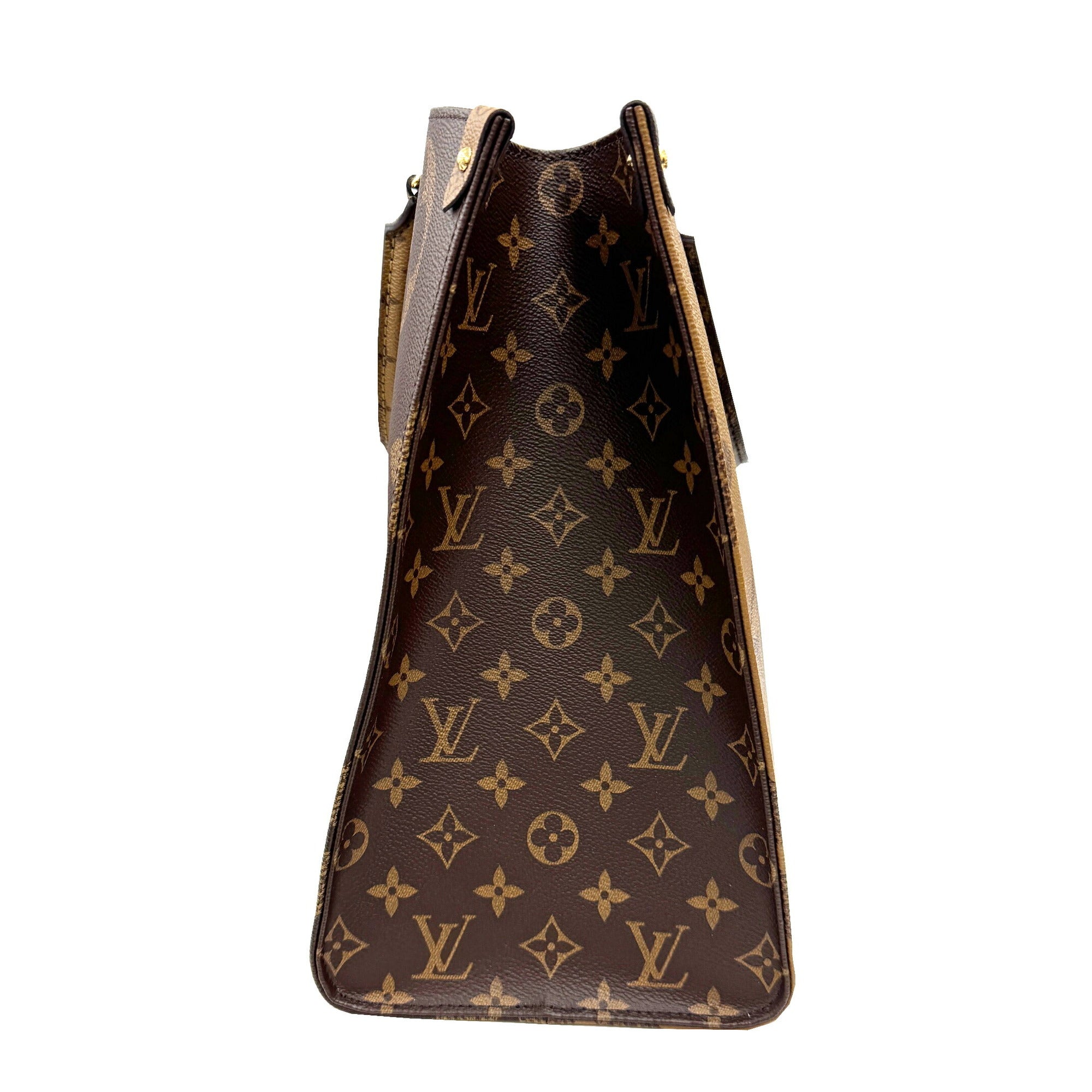 Louis Vuitton Brown Monogram Monogram Reverse Monogram Monogram Reverse Tote Bag (Pre-Owned)