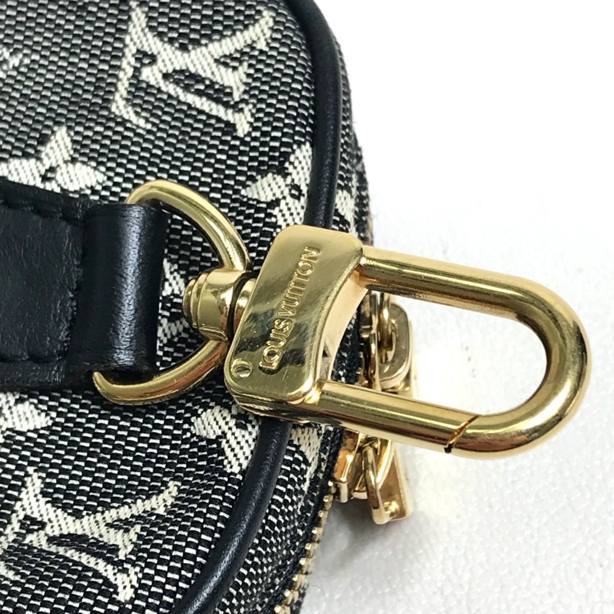 Louis Vuitton Monogram Mini Gray Monogram Mini Pouch (Pre-Owned)