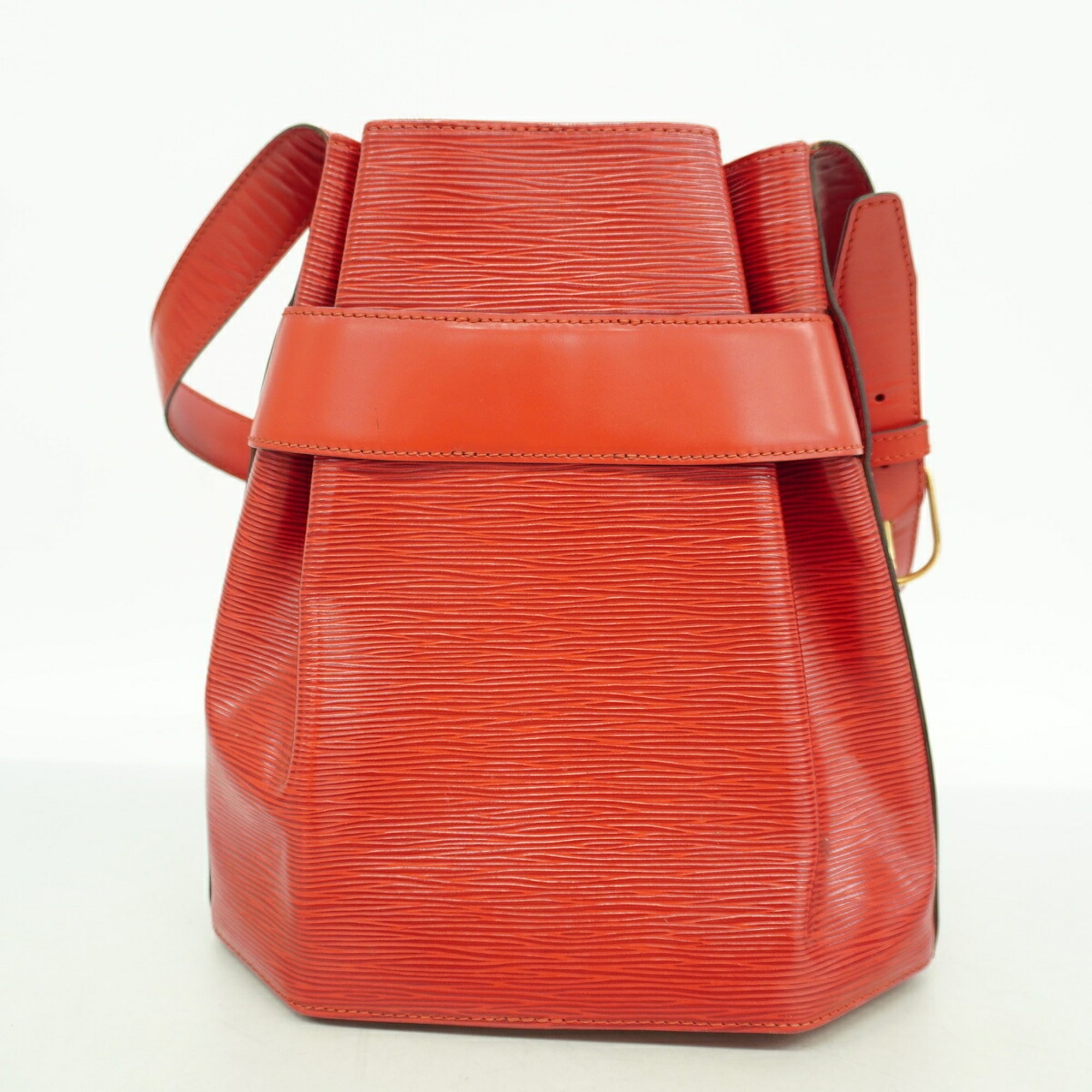 Louis Vuitton Castilian Red Shoulder Bag (Pre-Owned)