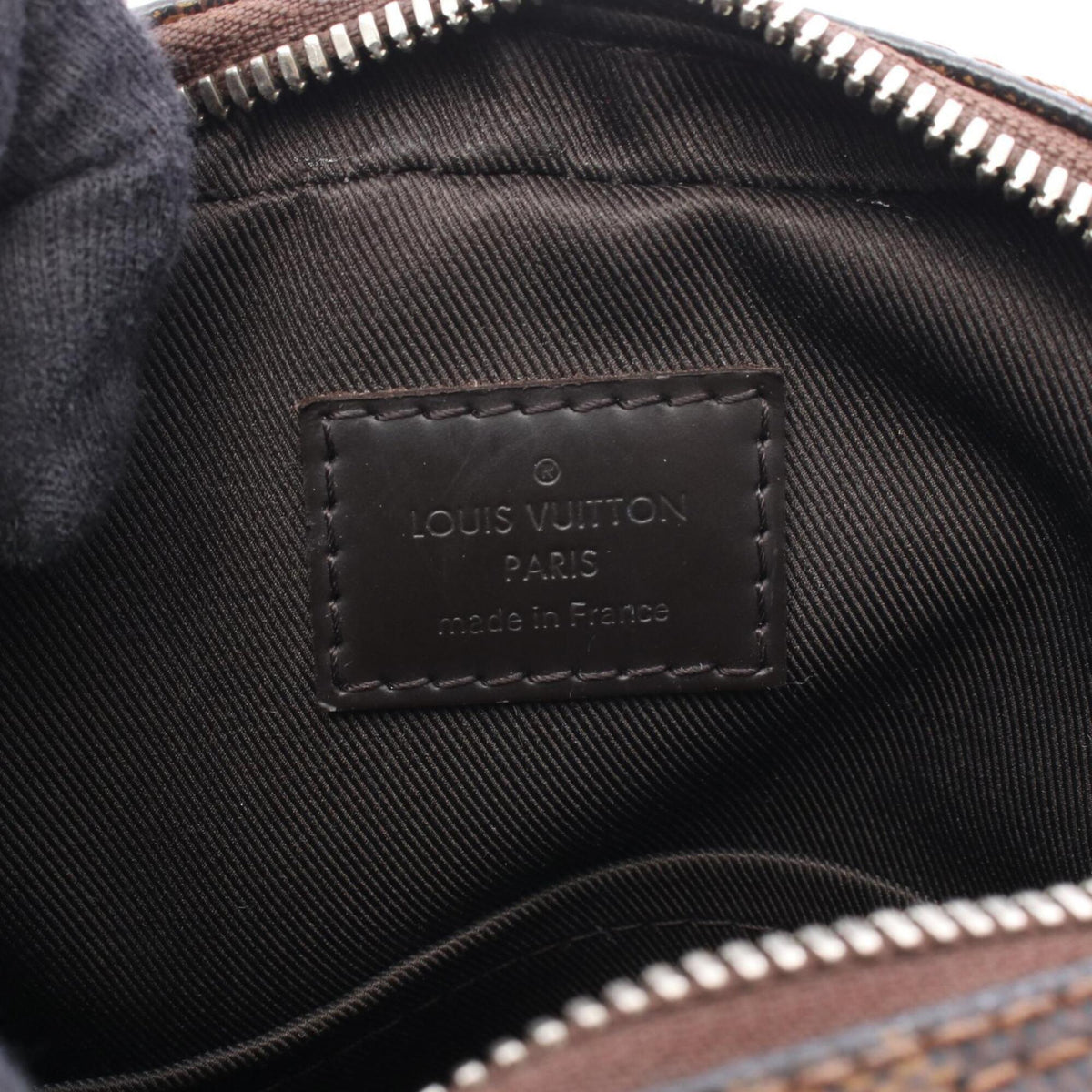 Louis Vuitton Black Brown Multi-Color Coated Canvas Leather Handbag Shoulder Bag (Pre-Owned)