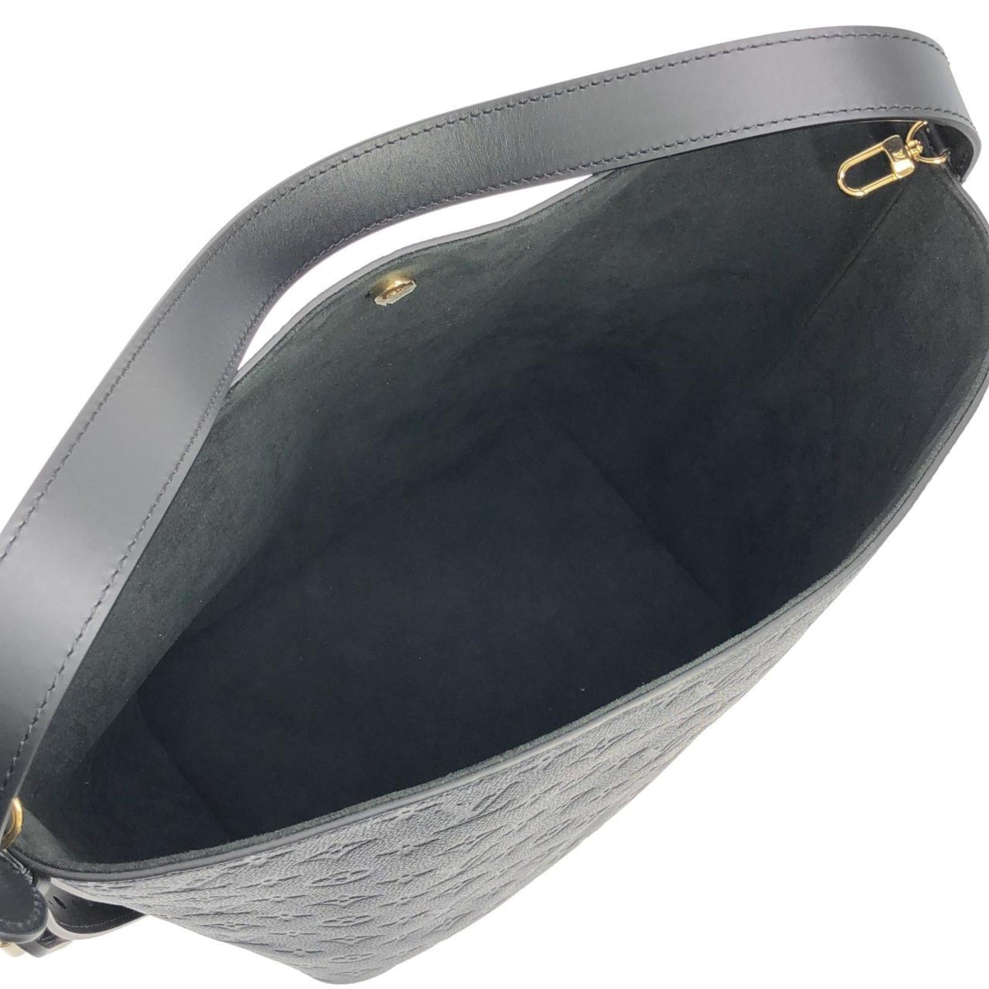 Louis Vuitton Black Monogram Empreinte Shoulder Bag (Pre-Owned)