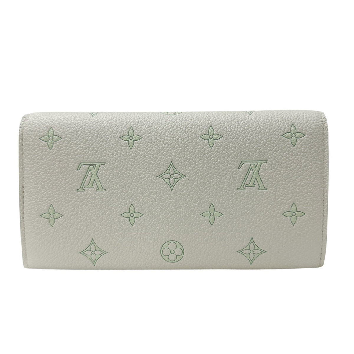 Louis Vuitton Monogram Empreinte White Monogram Empreinte Long Wallet (Bi-Fold) (Pre-Owned)