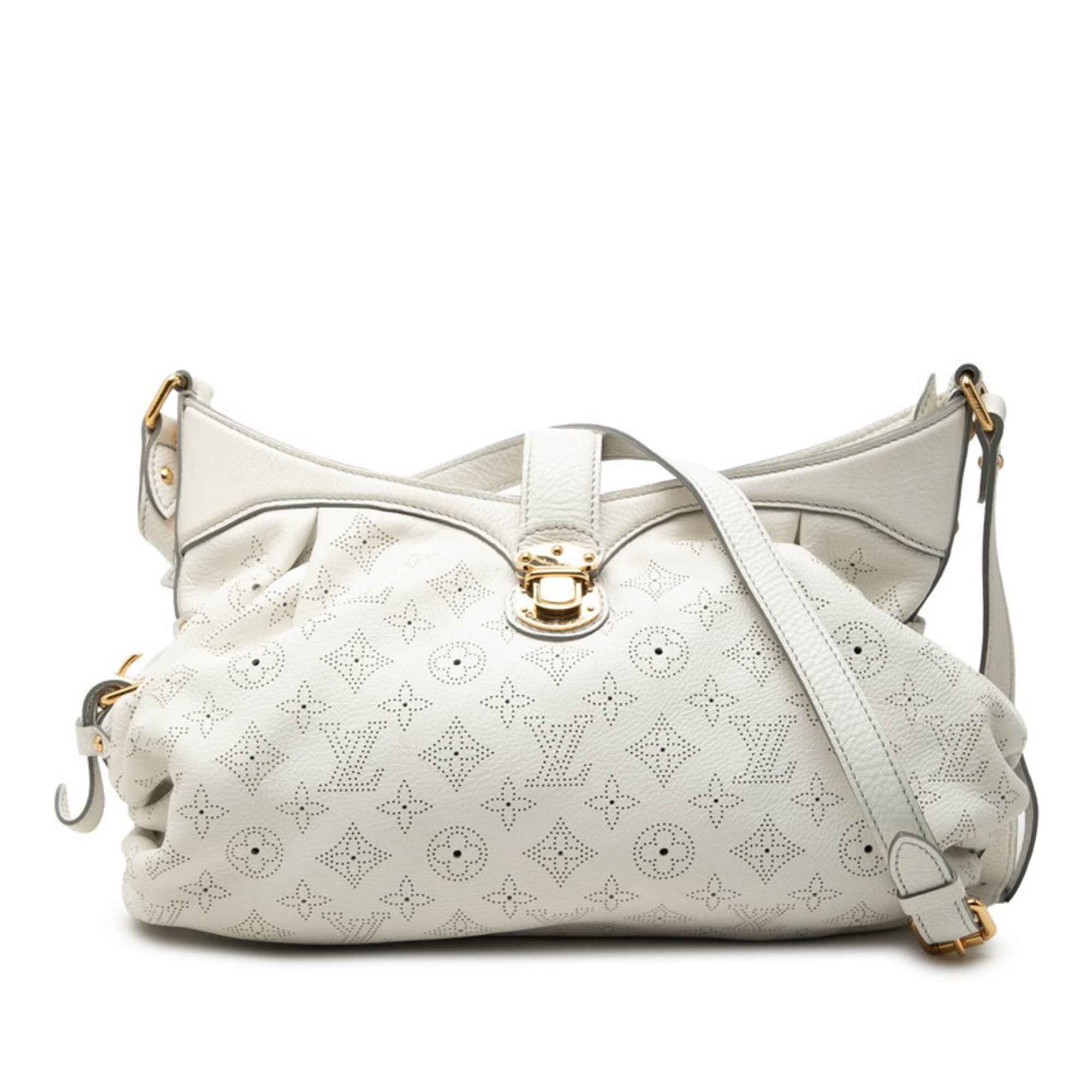 Louis Vuitton Blanc White Leather Shoulder Bag (Pre-Owned)