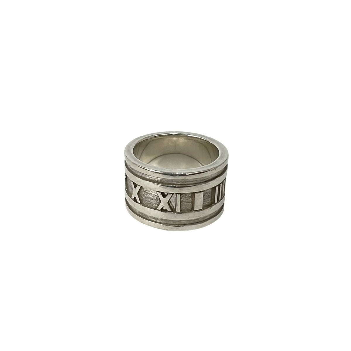 Tiffany Silver Silver 925 Band Ring (Pre-Owned)