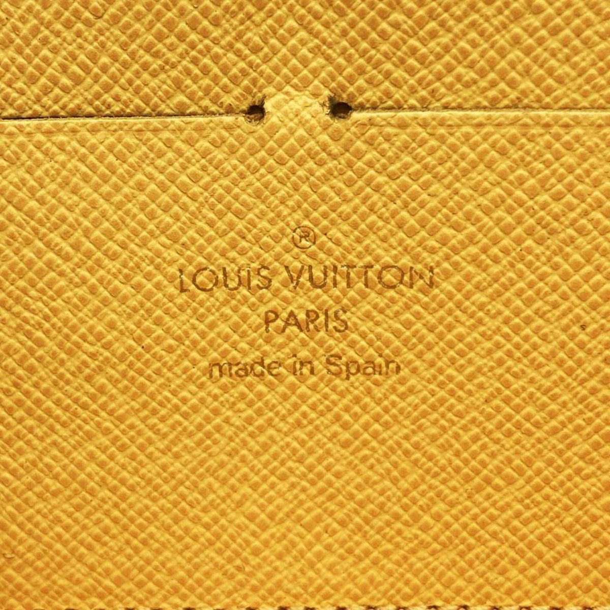 Louis Vuitton White Damier Azur Canvas Long Wallet (Bi-Fold) (Pre-Owned)