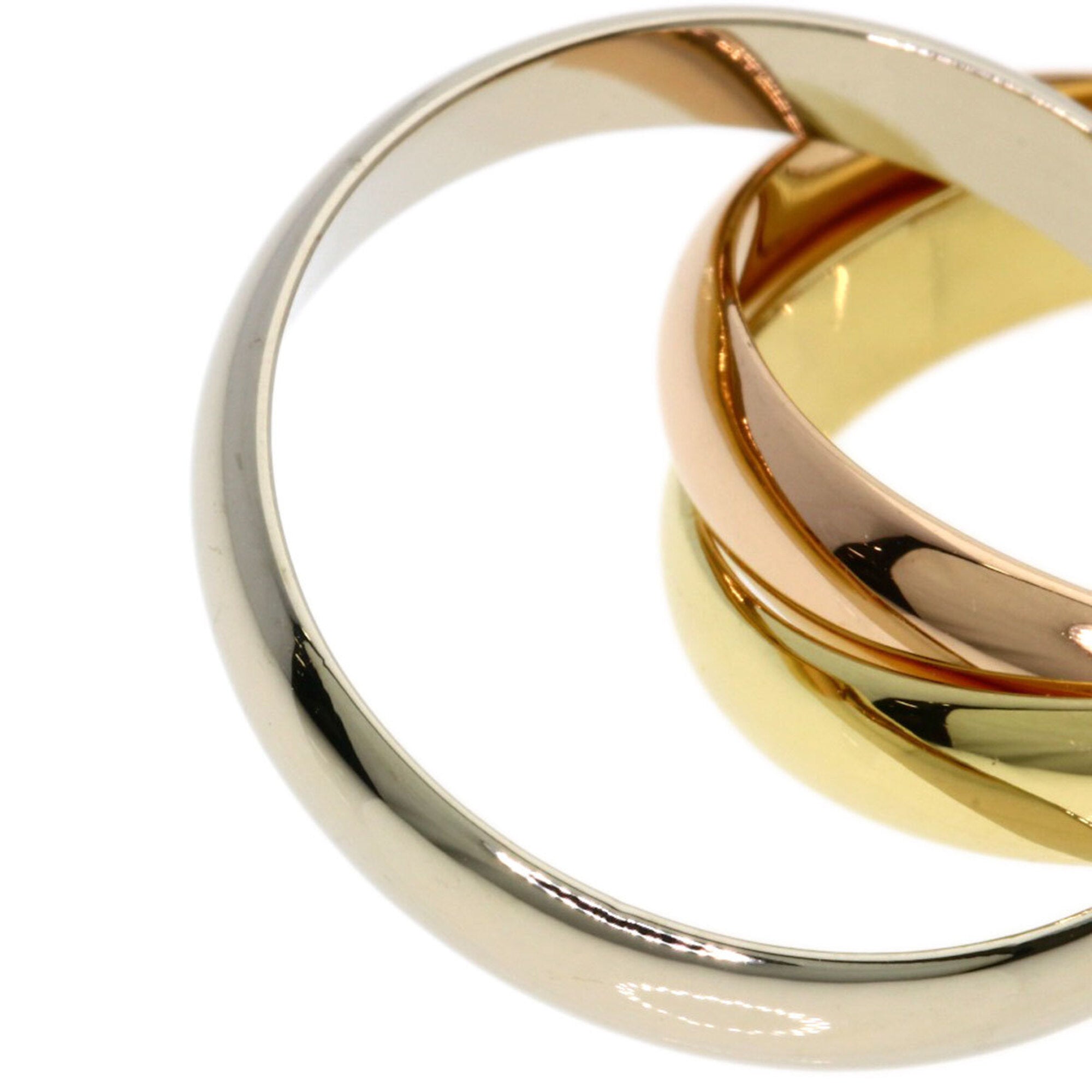 Cartier Yellow Gold (18K) Pink Gold (18K) White Gold (18K) Band Ring (Pre-Owned)