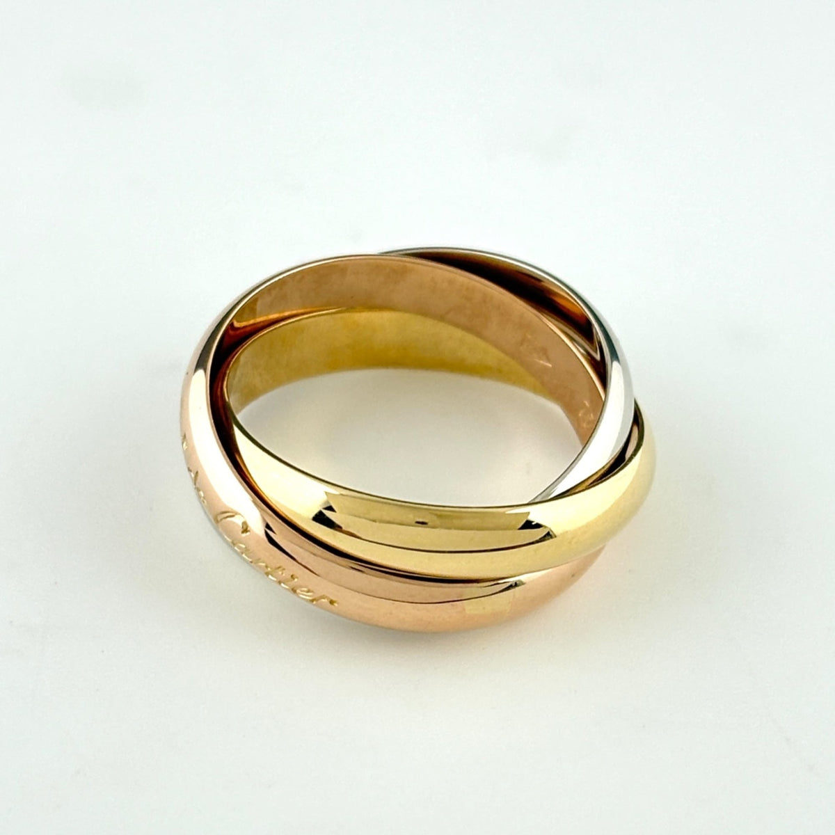 Cartier Yellow Gold (18K) Pink Gold (18K) White Gold (18K) Band Ring (Pre-Owned)