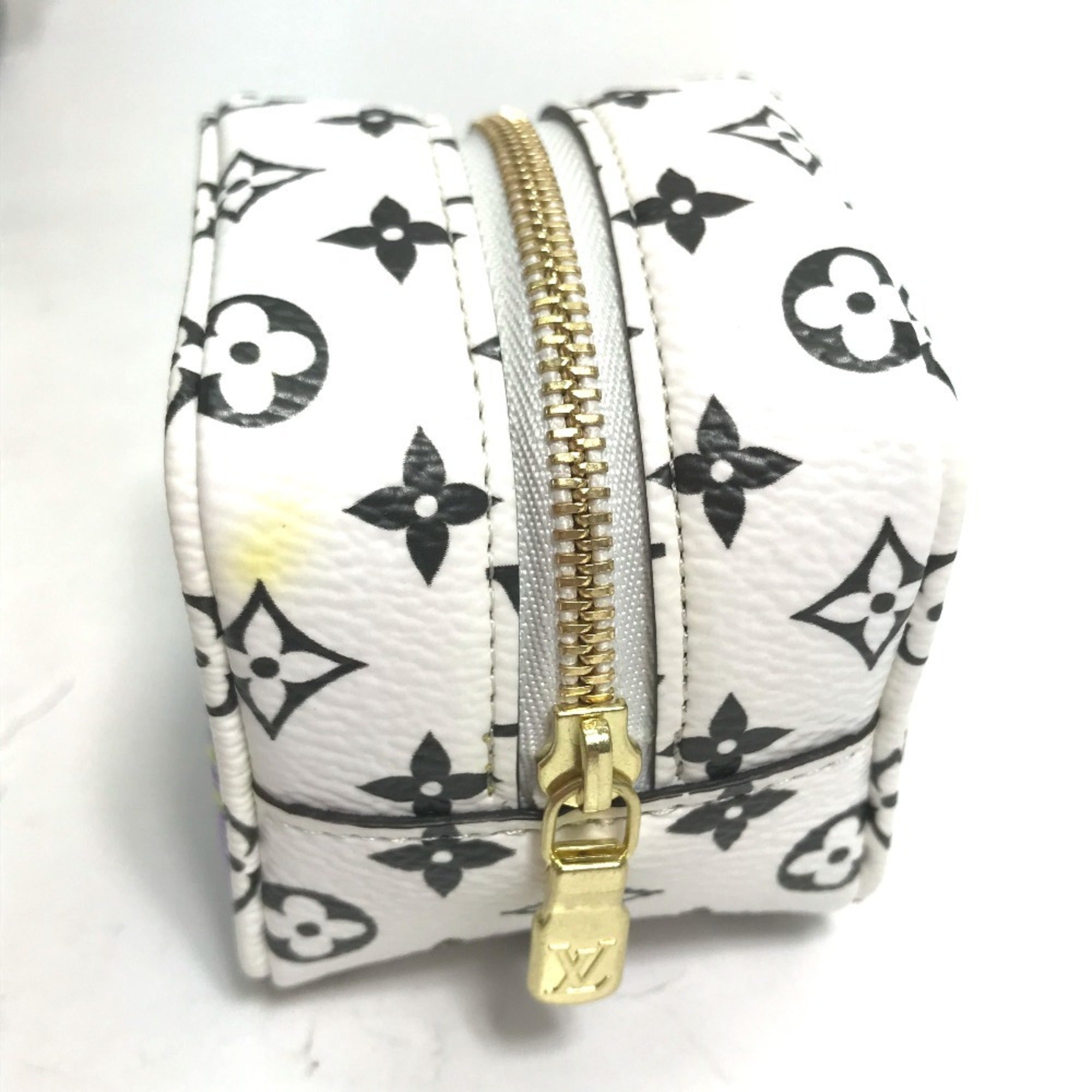 Louis Vuitton Monogram Monogram Pink Yellow Monogram Pouch (Pre-Owned)