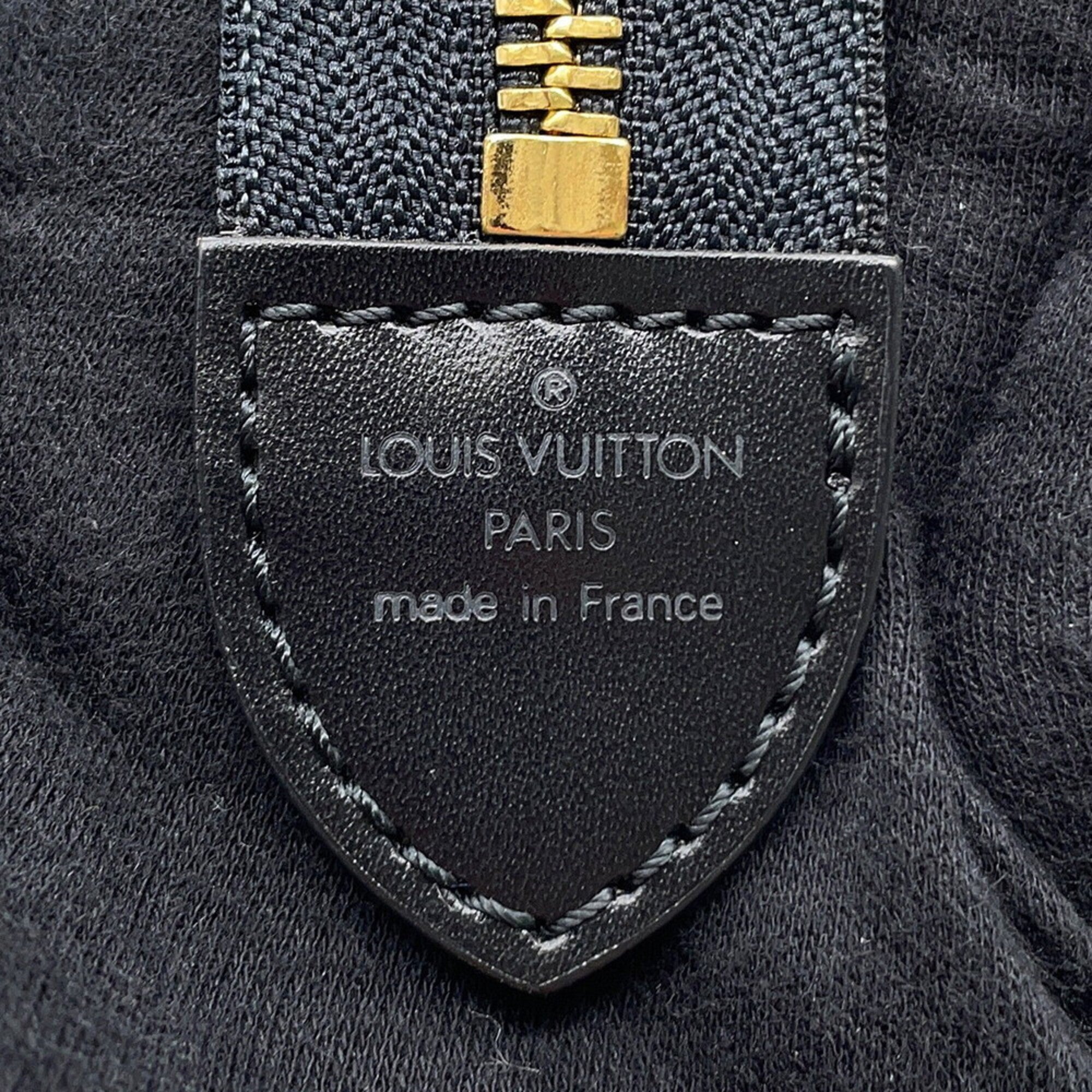 Louis Vuitton Black Noir Epi Leather Handbag (Pre-Owned)