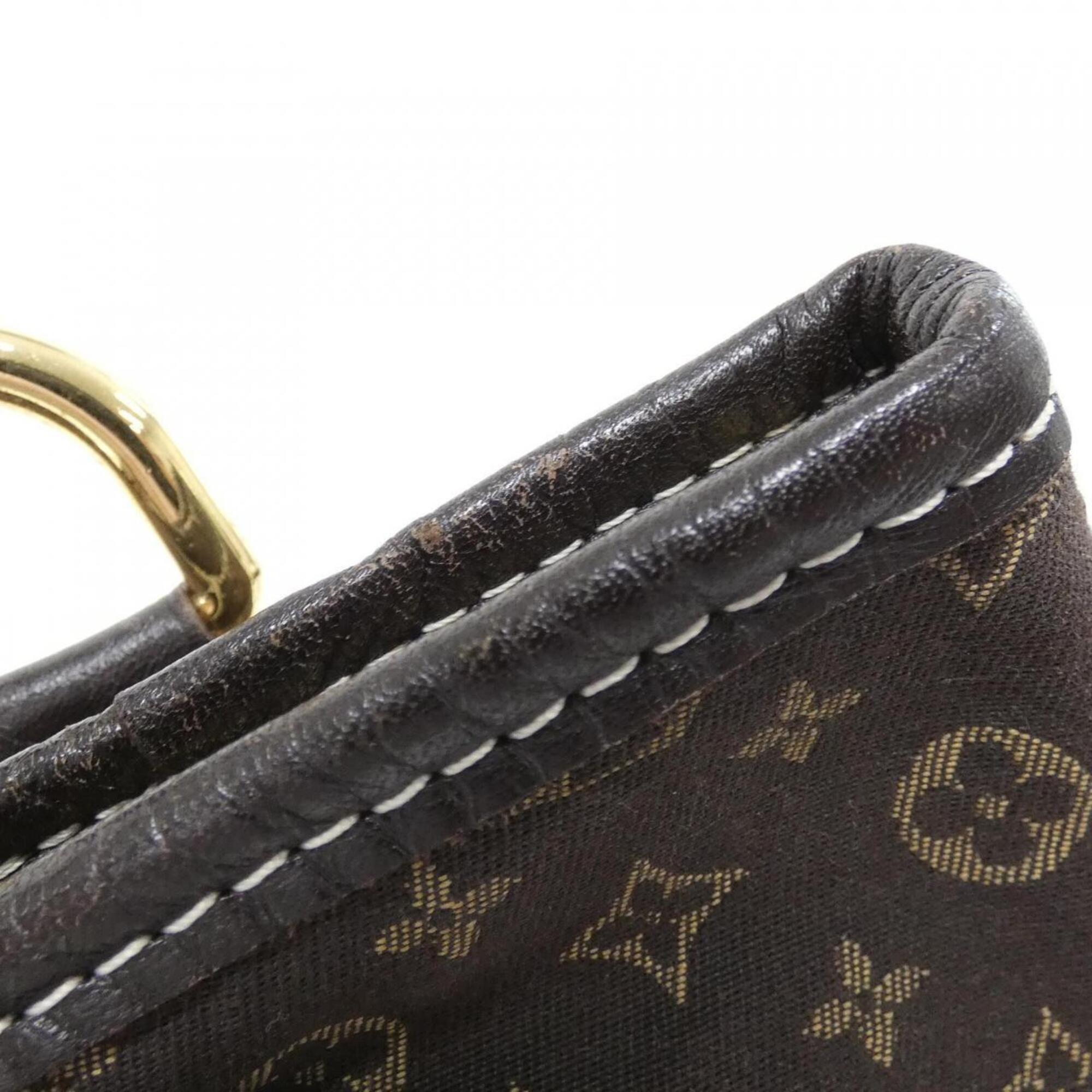 Louis Vuitton Brown Canvas Shoulder Bag (Pre-Owned)