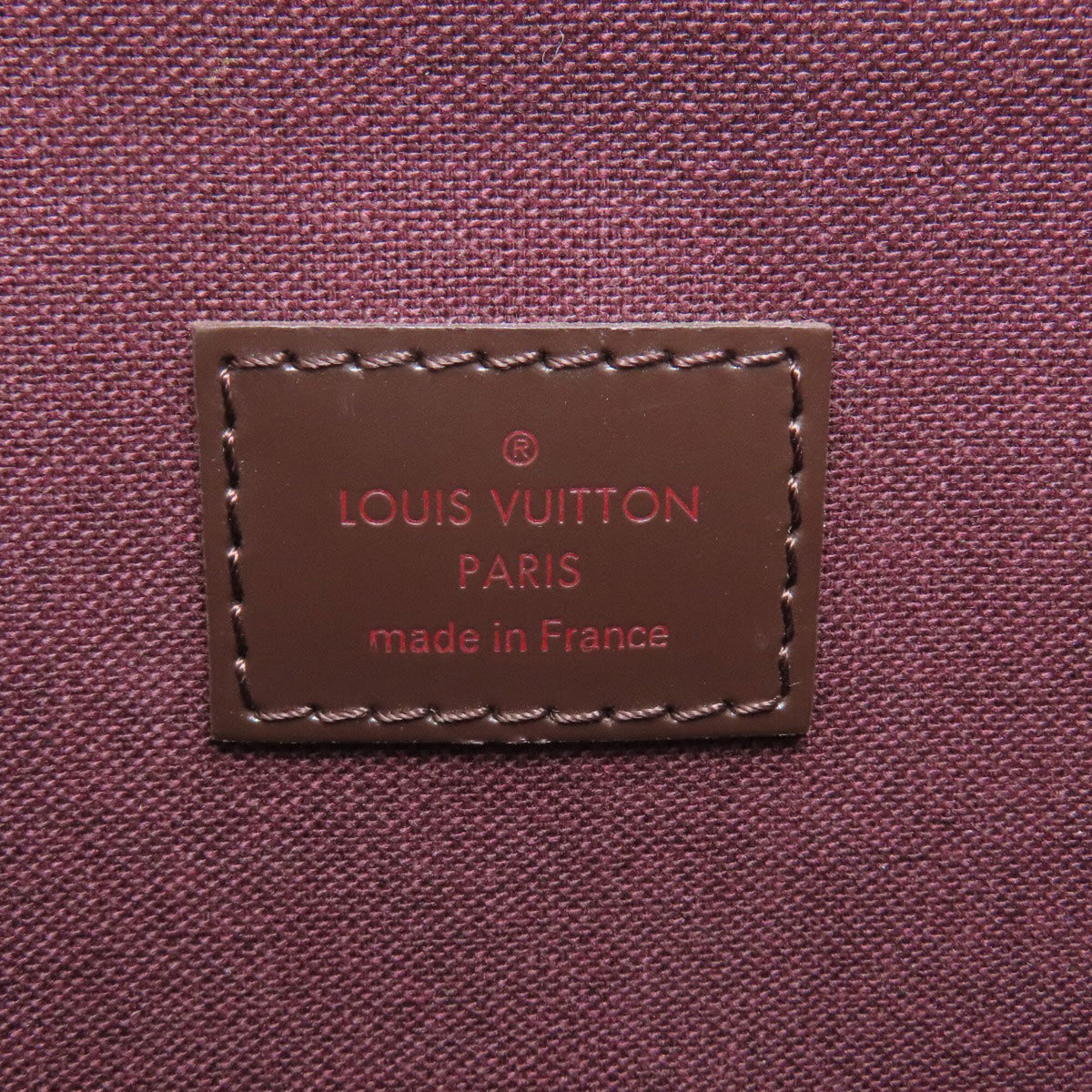 Louis Vuitton Damier Canvas Ebene Damier Canvas Shoulder Bag (Pre-Owned)