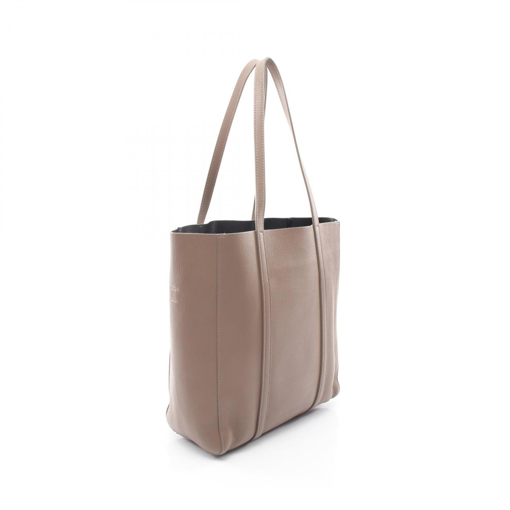Balenciaga Beige Leather Handbag Tote Bag (Pre-Owned)