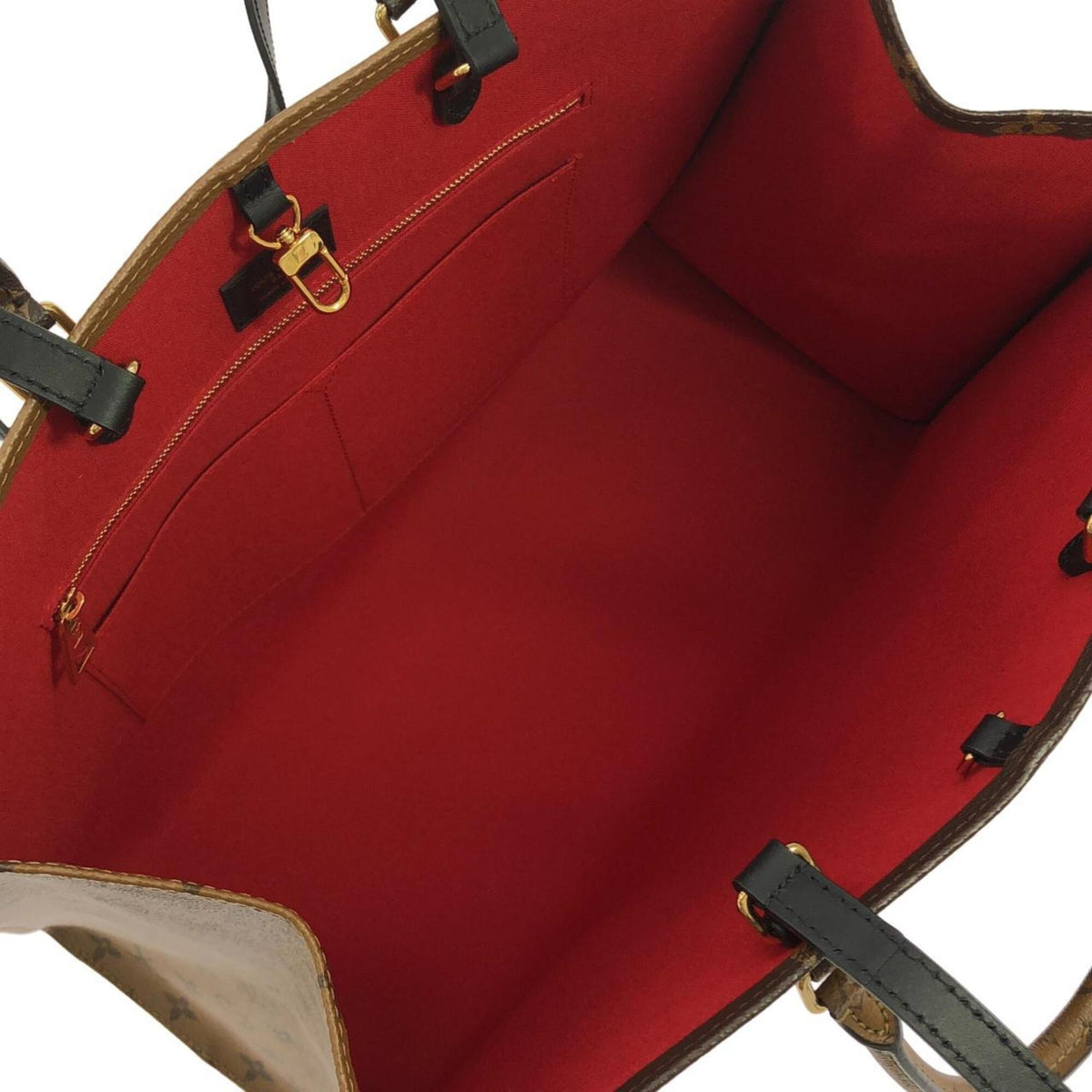 Louis Vuitton Marron Coated Canvas Handbag (Pre-Owned)