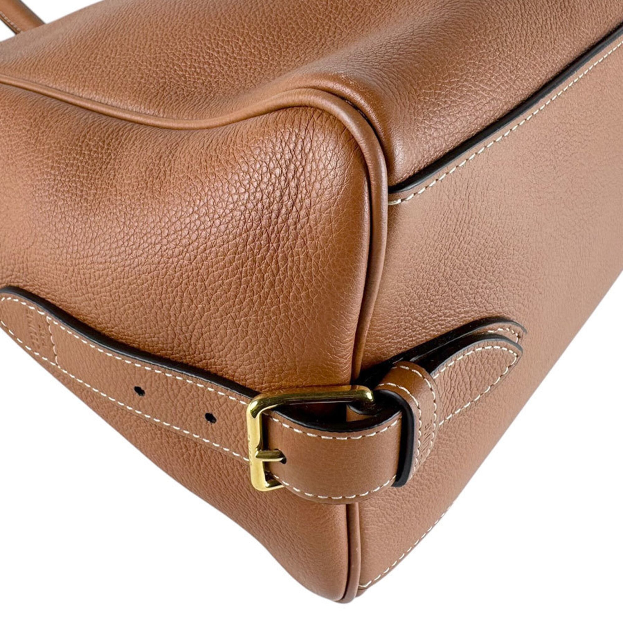 Celine Brown Leather Handbag (Pre-Owned)