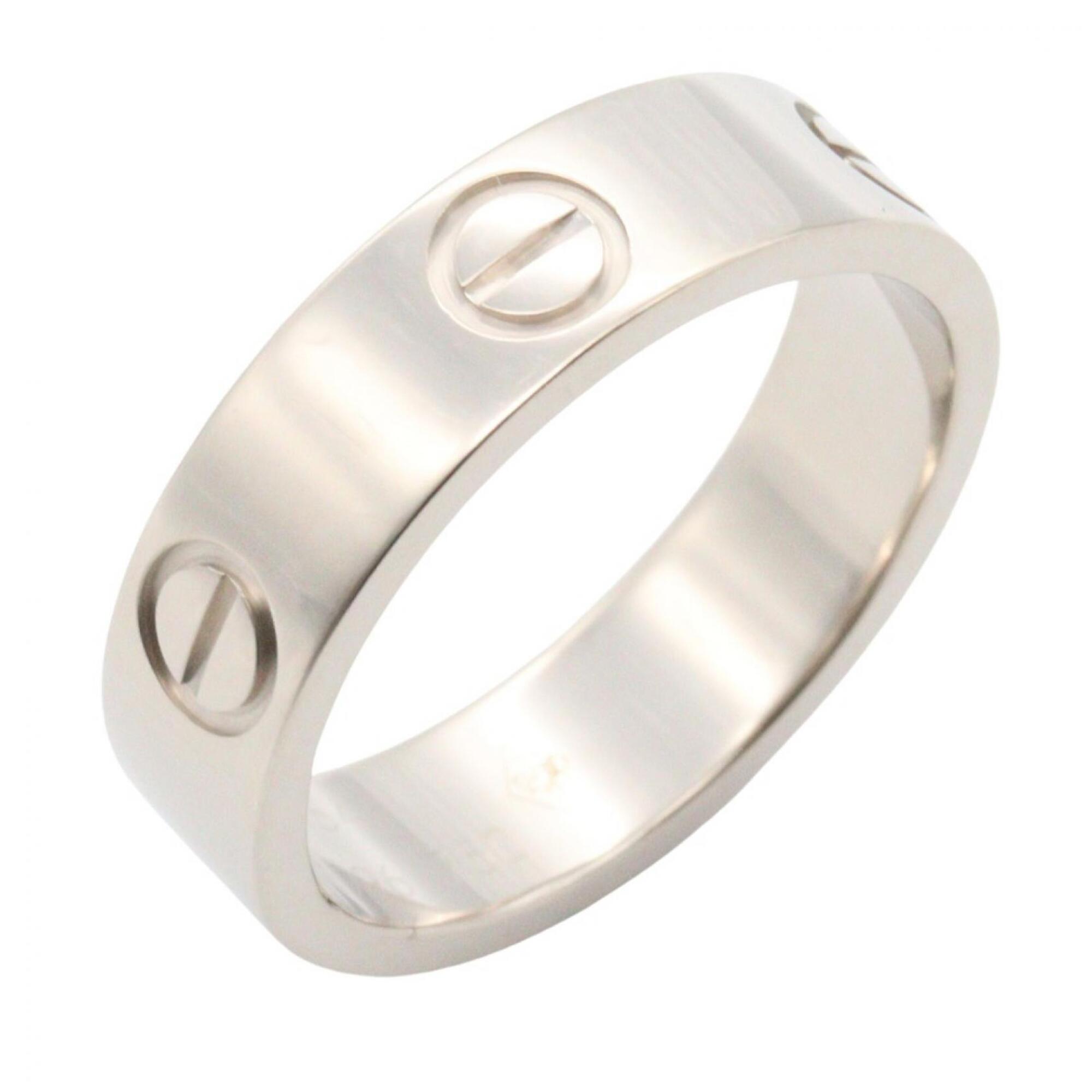 Cartier White Gold White Gold (18K) Band Ring (Pre-Owned)