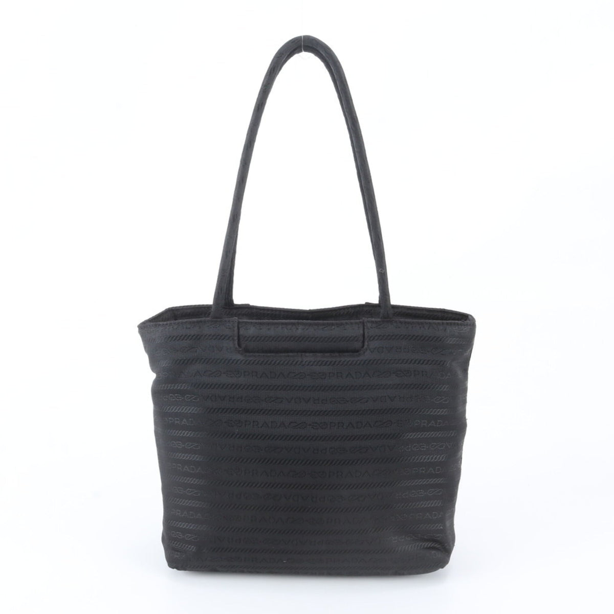 Prada Black Nylon Handbag Shoulder Bag Tote Bag (Pre-Owned)