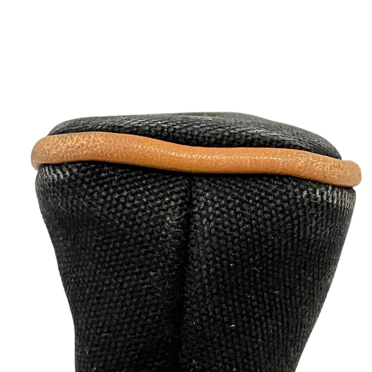 Hermes Black Canvas Cotton Pouch (Pre-Owned)