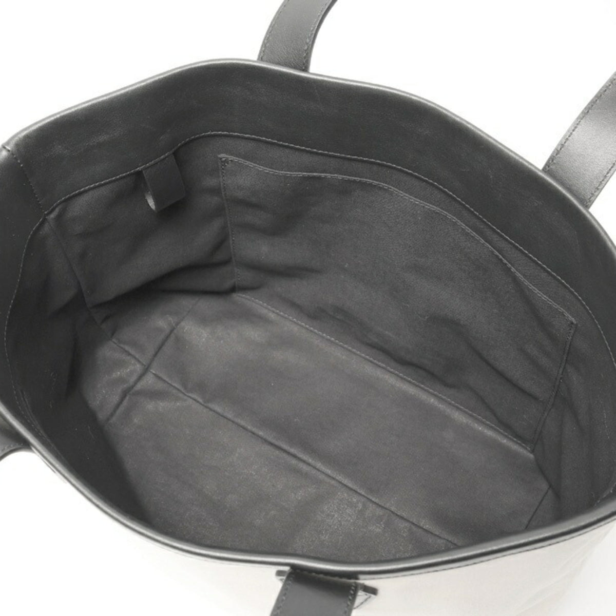 Balenciaga Black Canvas Leather Tote Bag (Pre-Owned)