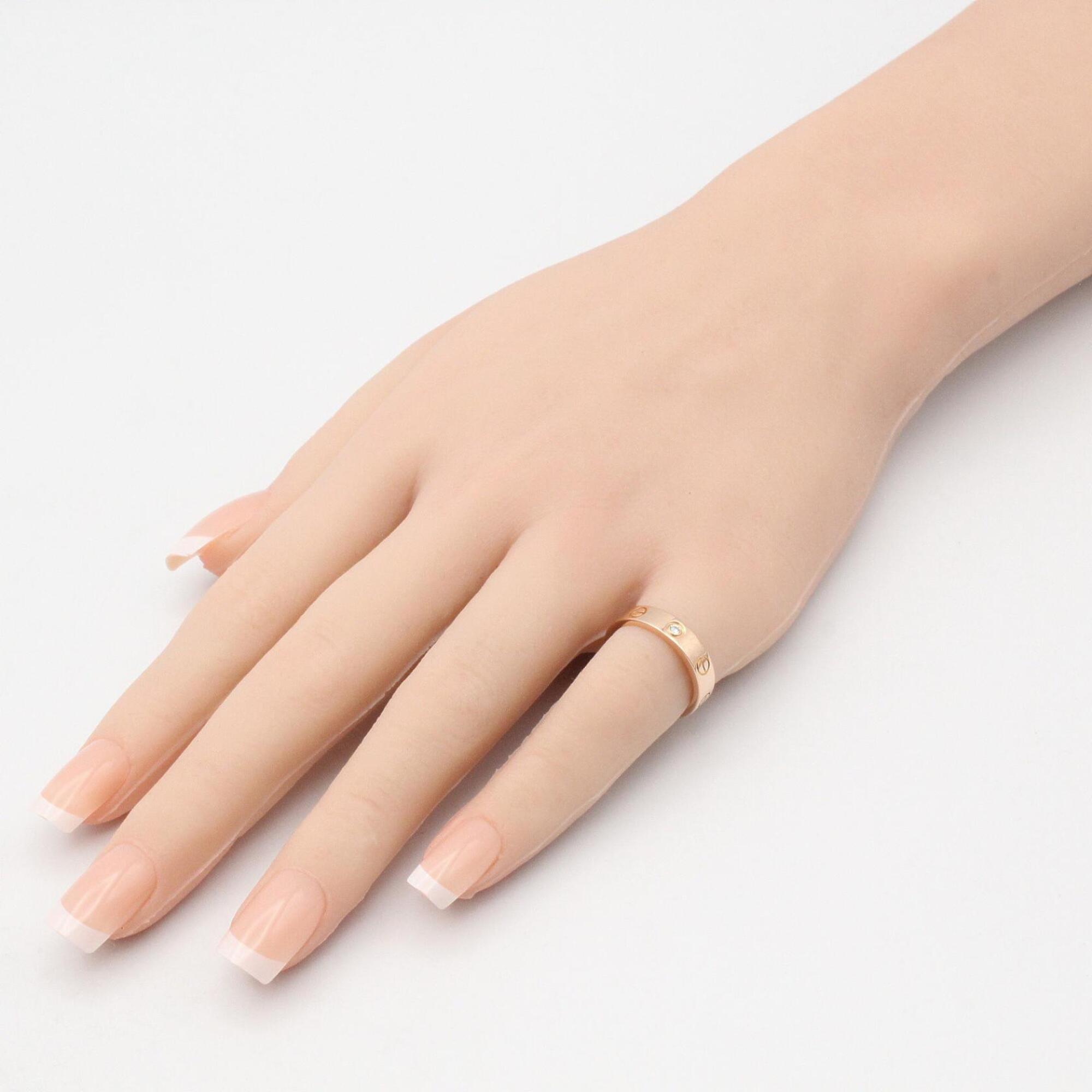 Cartier Gold Clear Pink Gold (18K) Band Ring (Pre-Owned)
