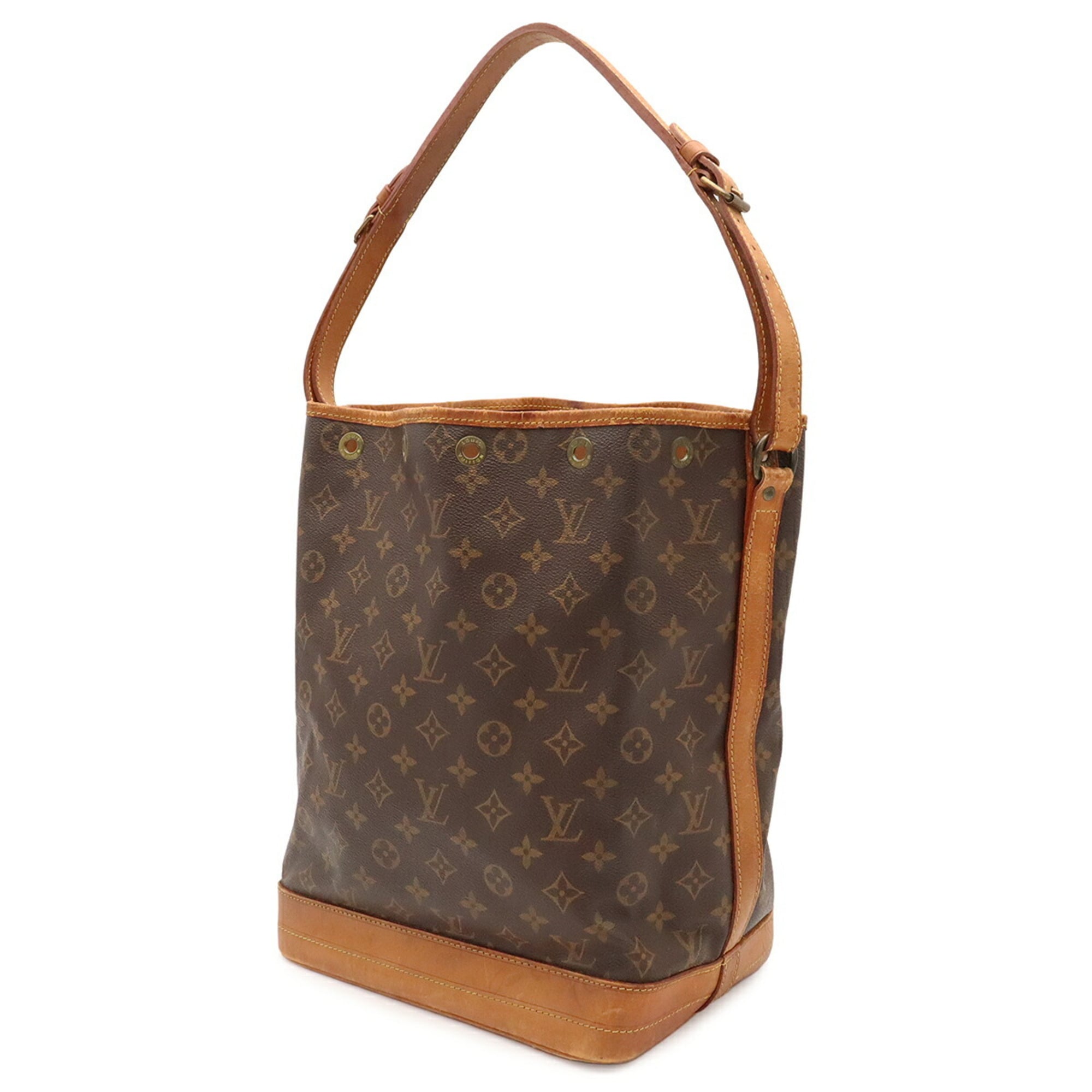 Louis Vuitton Brown Monogram Canvas Pvc Coated Canvas Shoulder Bag (Pre-Owned)